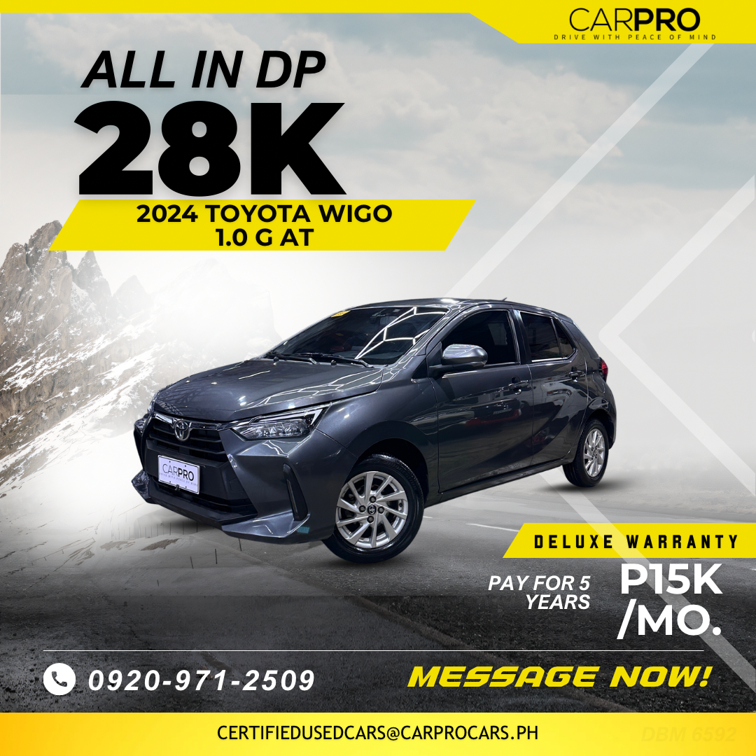 2024 Toyota Wigo 1.0 G AT