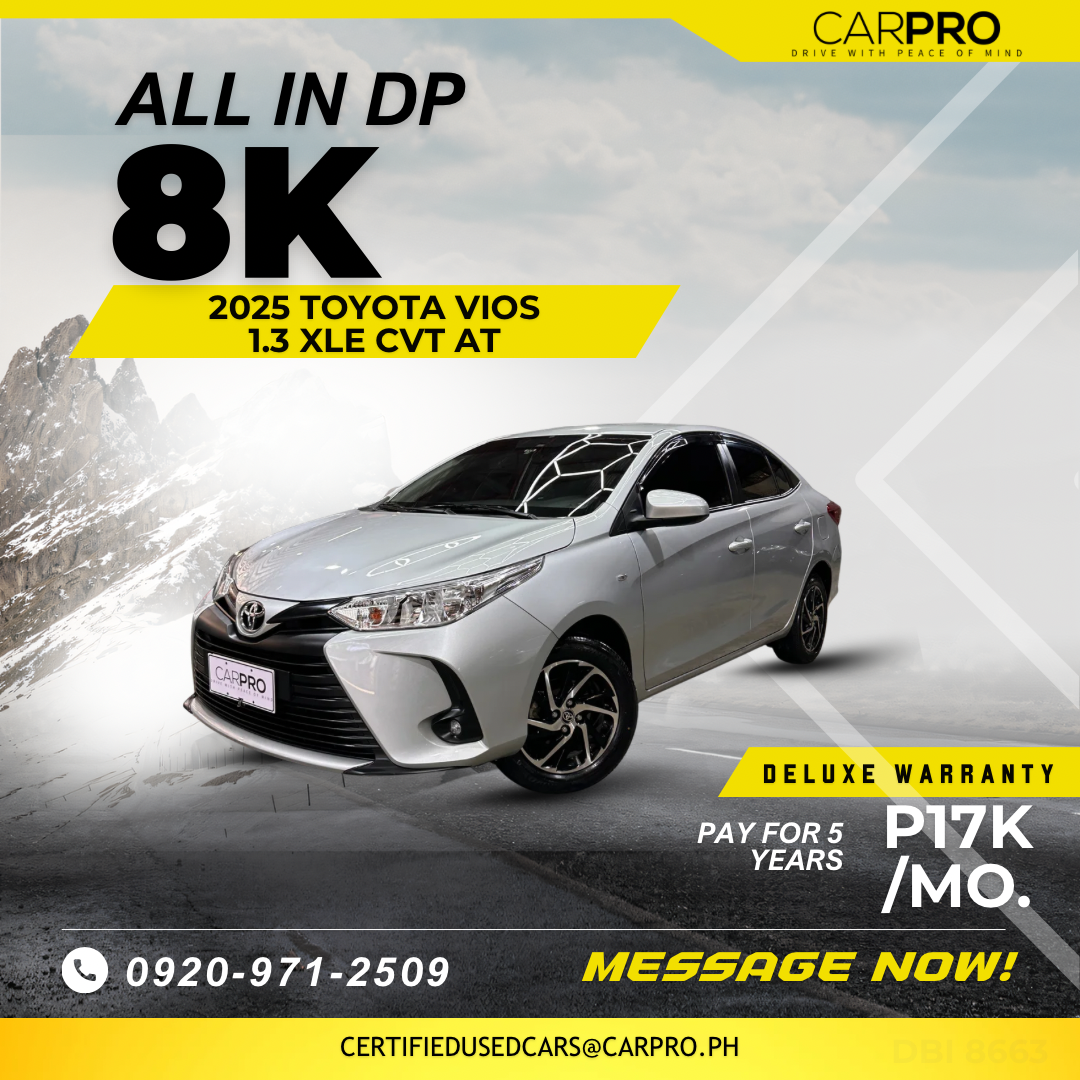 2025 Toyota Vios 1.3 XLE CVT AT