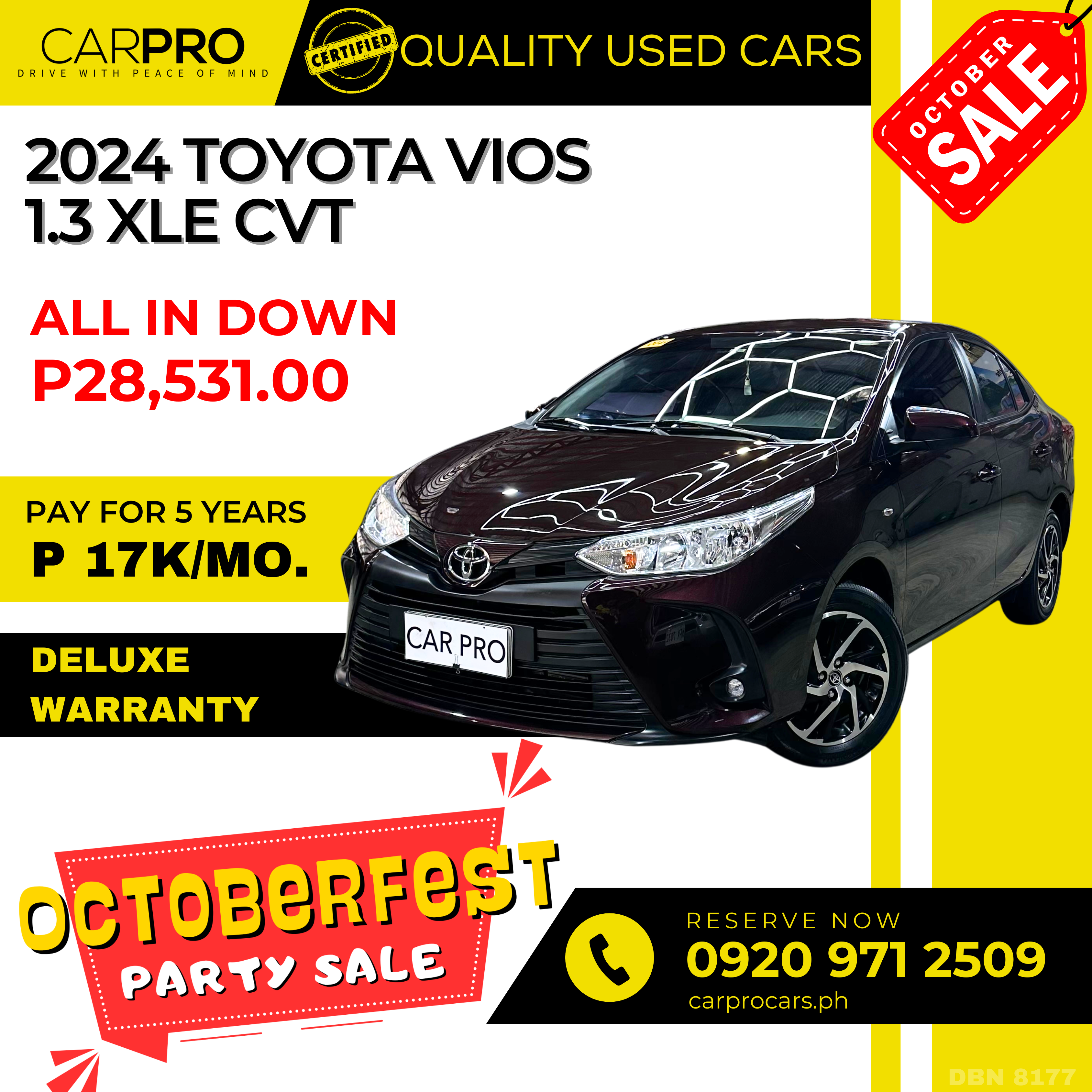 2024 Toyota Vios 1.3 XLE CVT