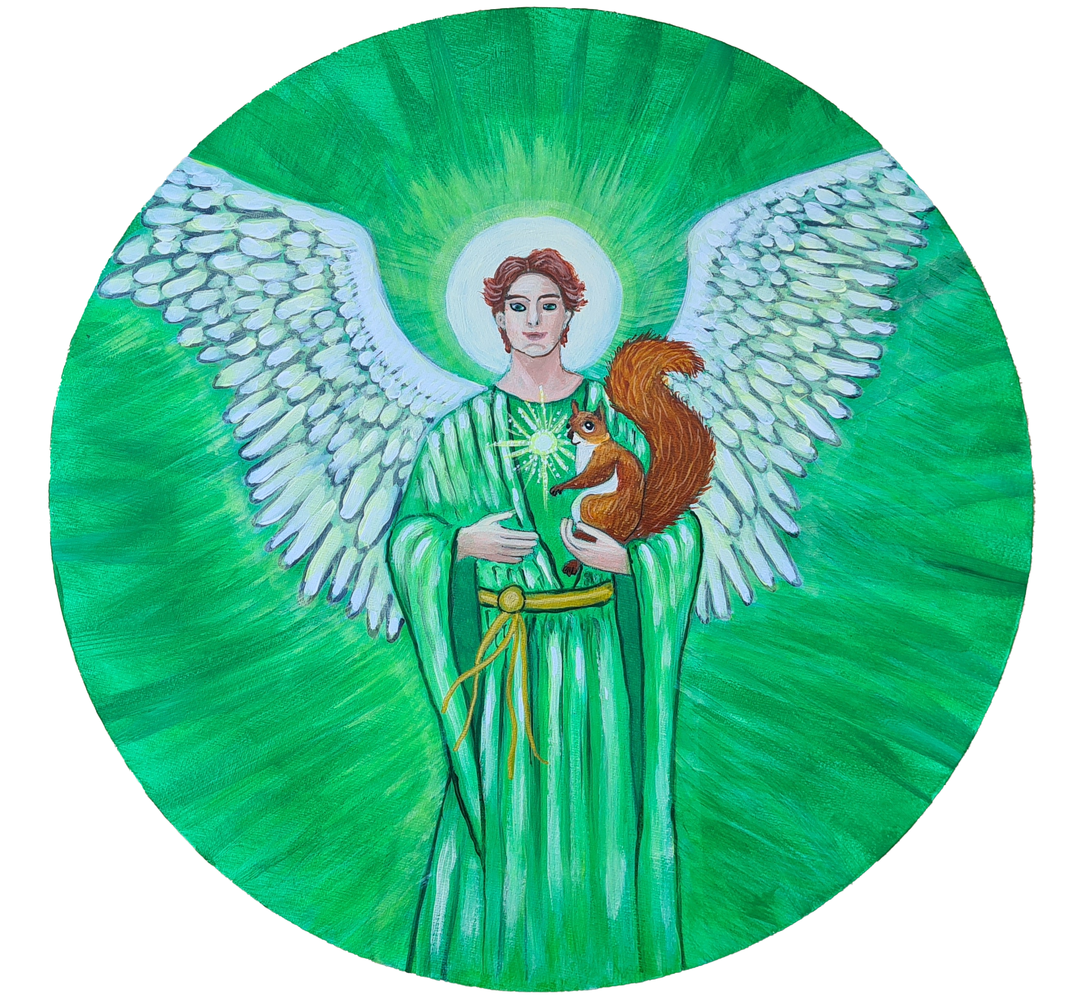 Archangel Raphael with the Squirrel