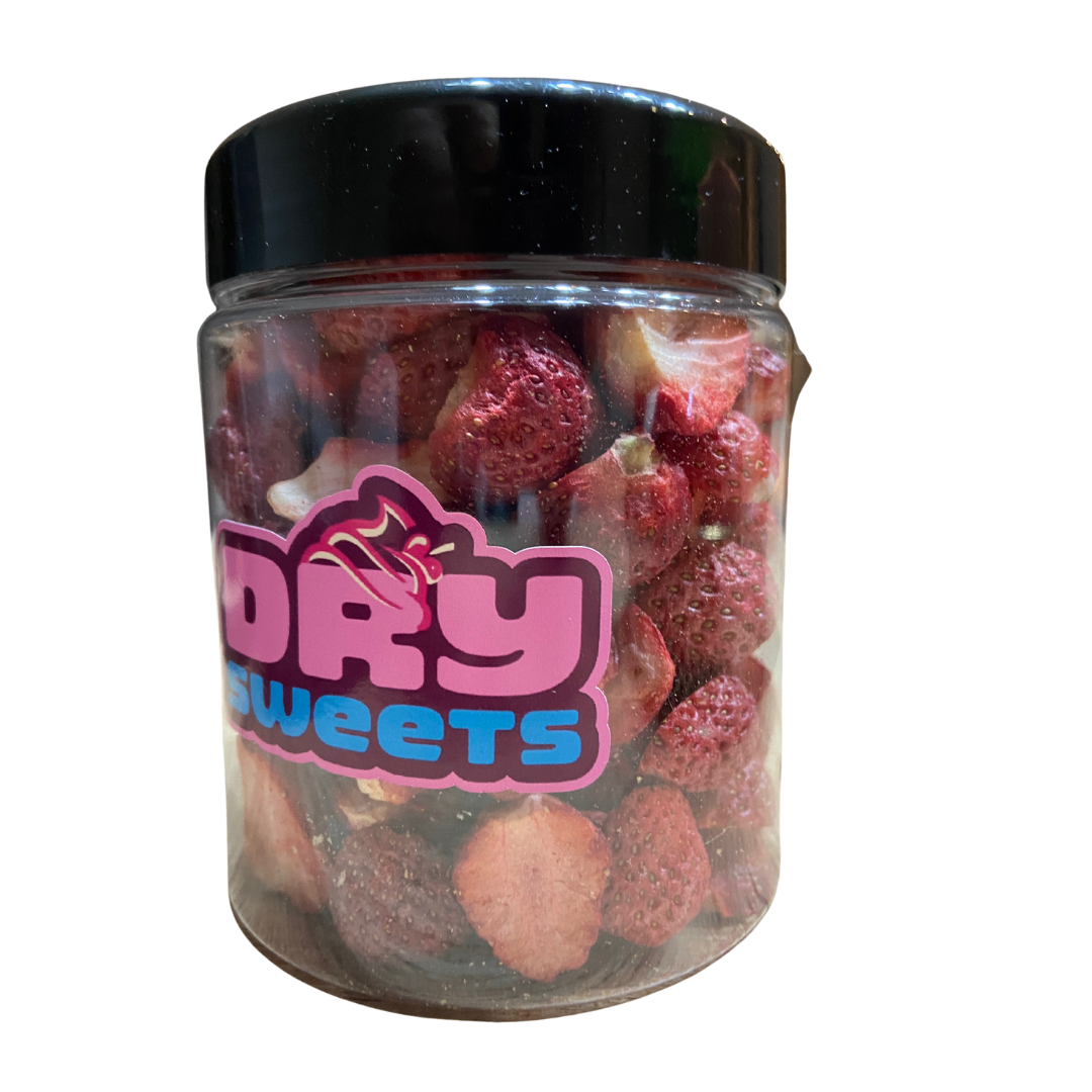 Liofilizuotos braškės