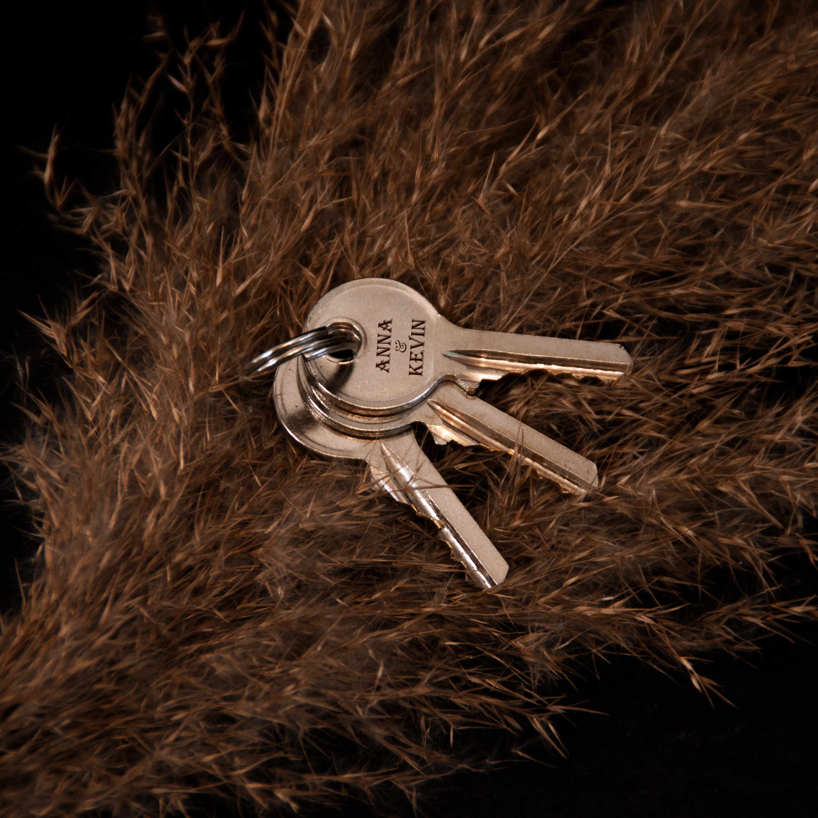 Retro Vintage Couple Padlock