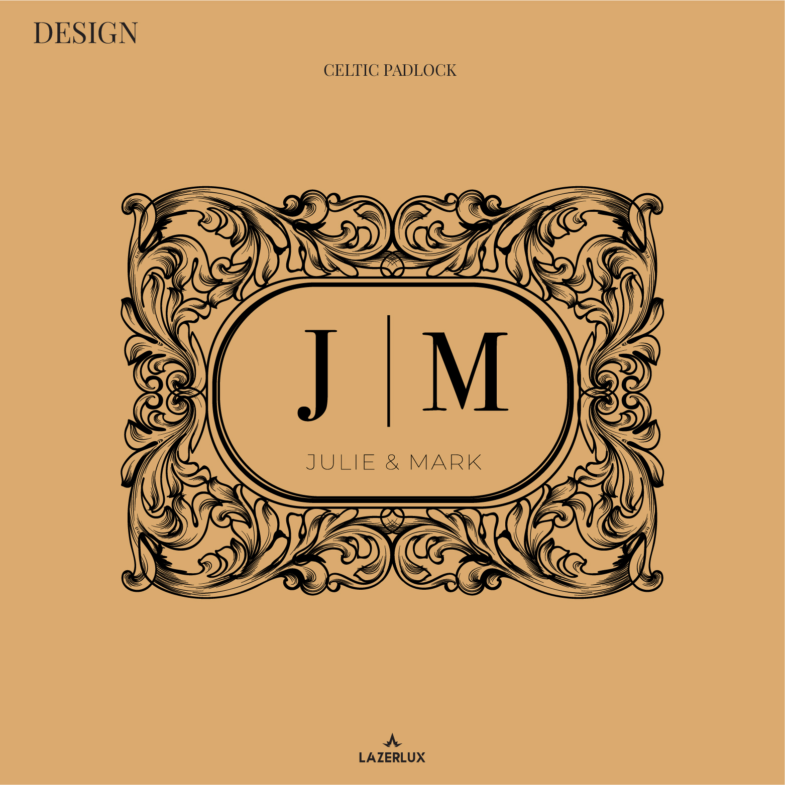 Baroque Vintage Padlock