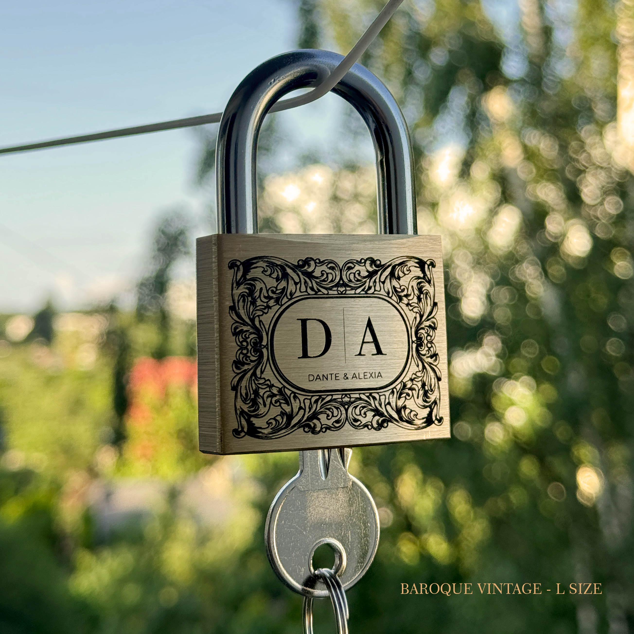 Baroque Vintage Padlock