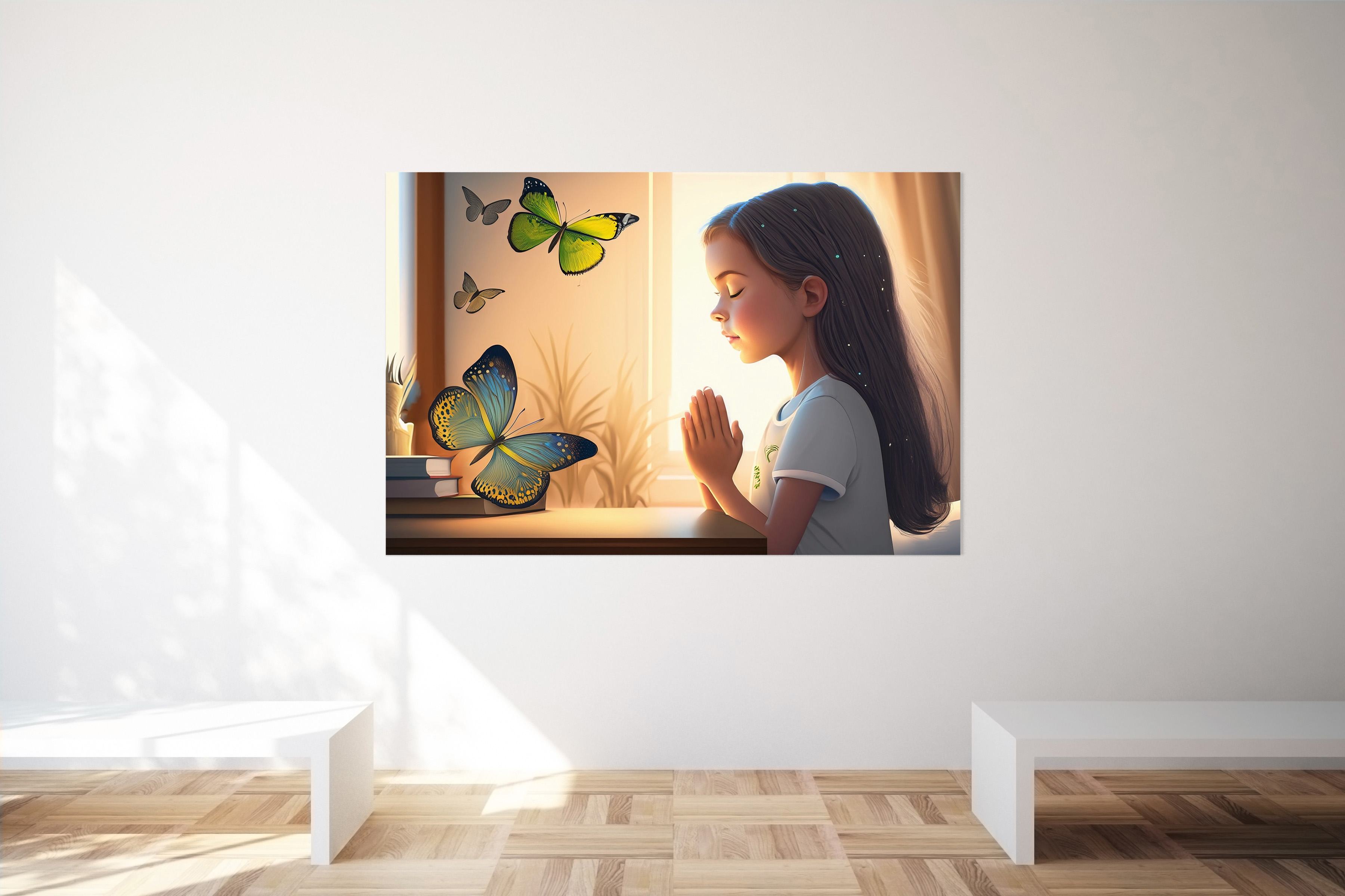 Innocence and Serenity: A Girl's Prayer