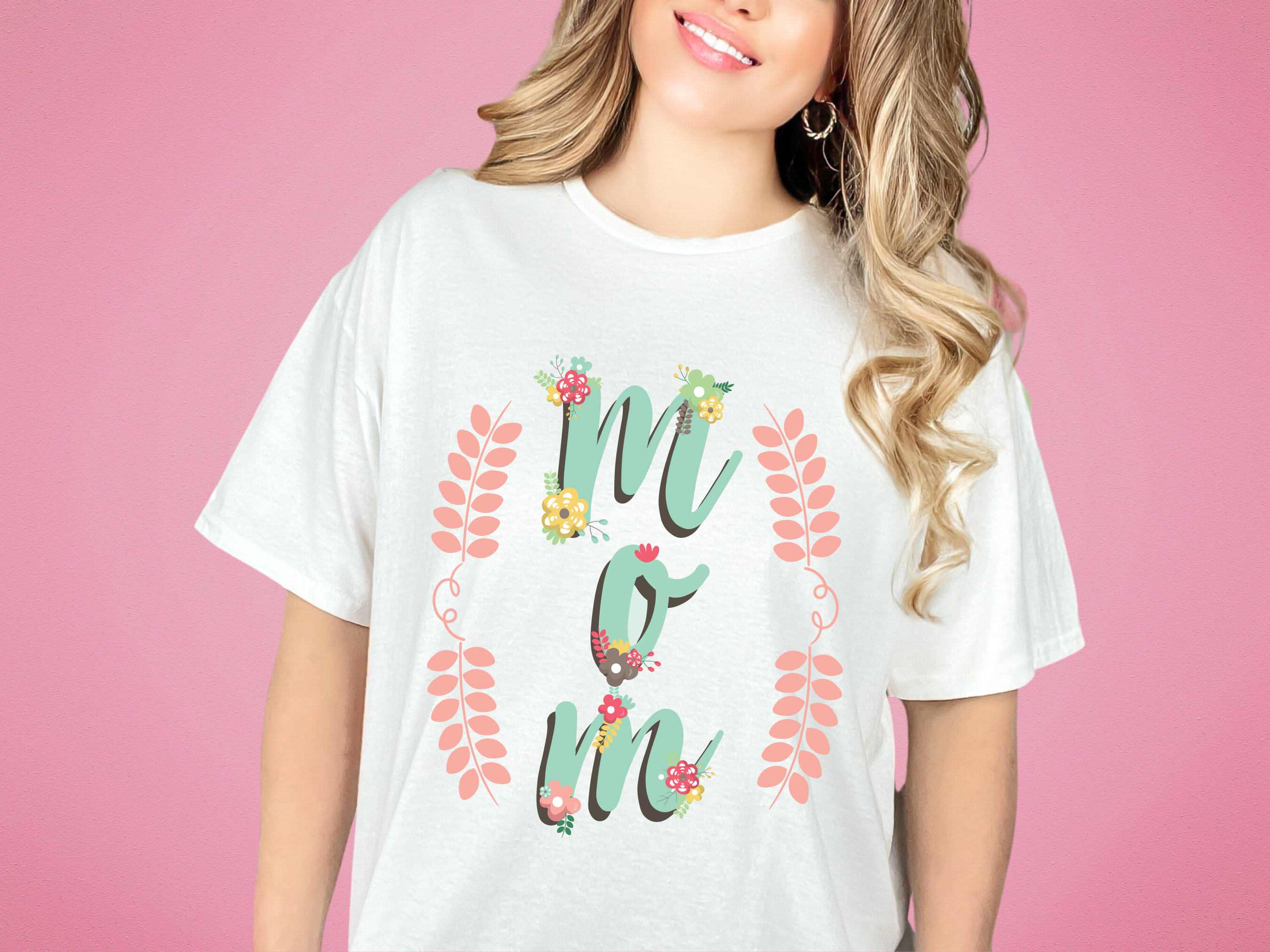 Floral MOM T-Shirt