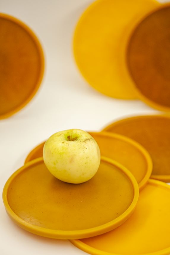 Bičių vaško lėkštutė „Saulala“ 