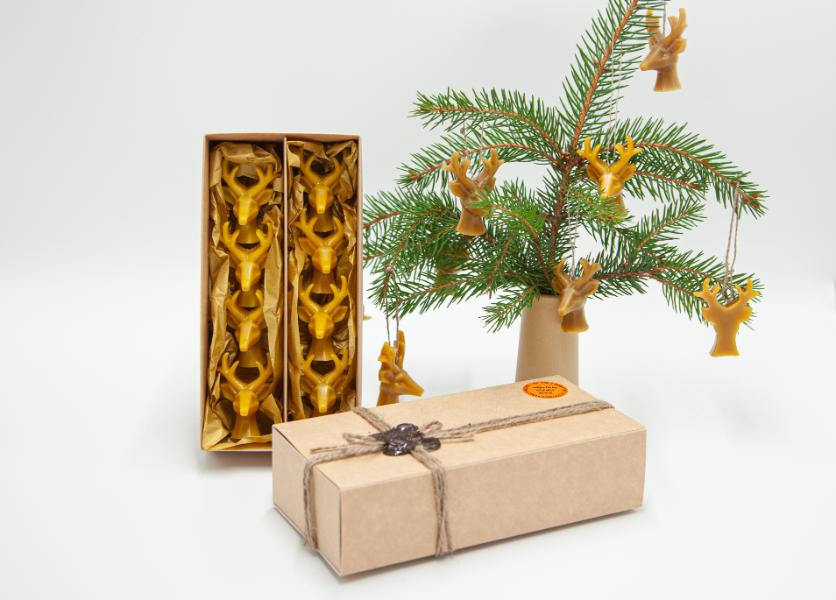 Bičių vaško žaisliukų „Devyniaragis“ rinkinys