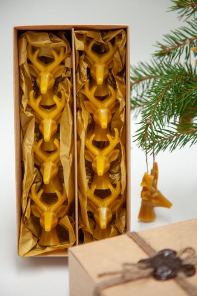 Bičių vaško žaisliukų „Devyniaragis“ rinkinys