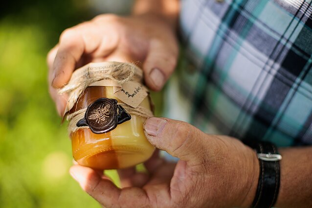 Pavasario žiedų ir laukinių vasaros pievų medus