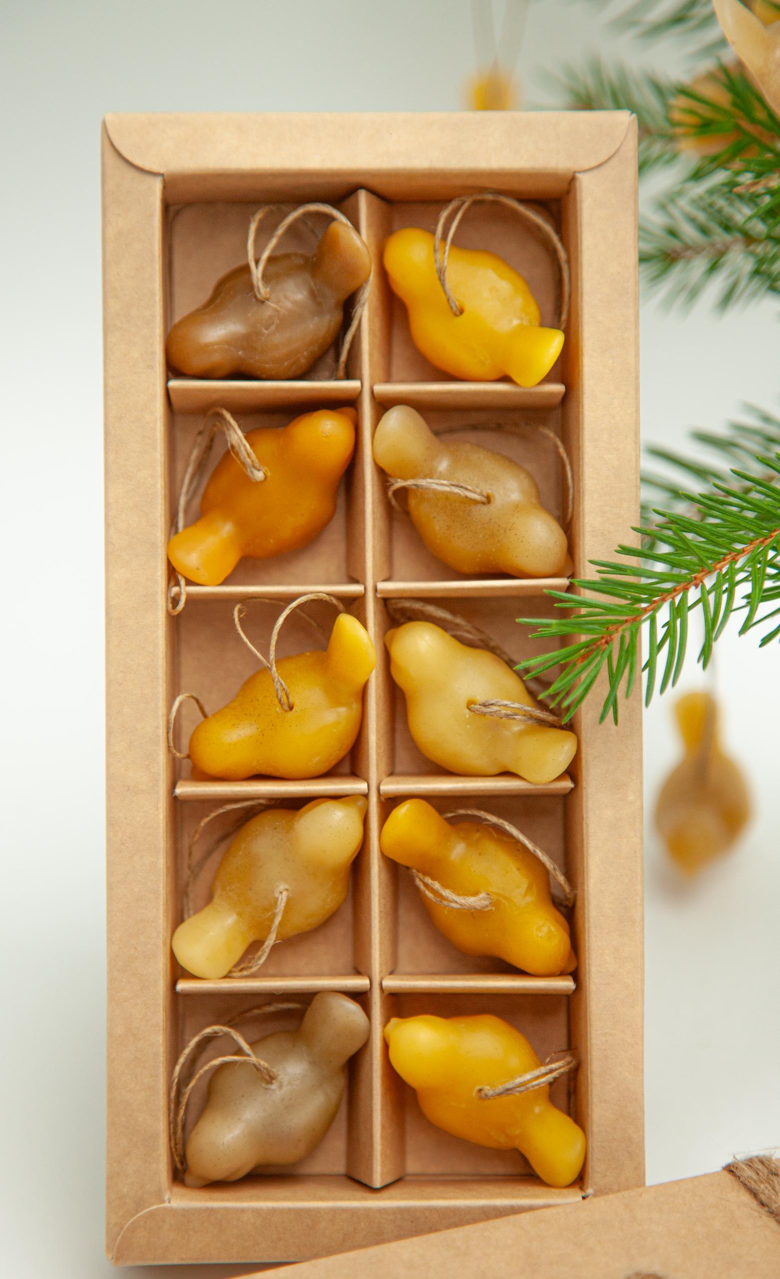 Bičių vaško žaisliukų „Nykštukas“ rinkinys