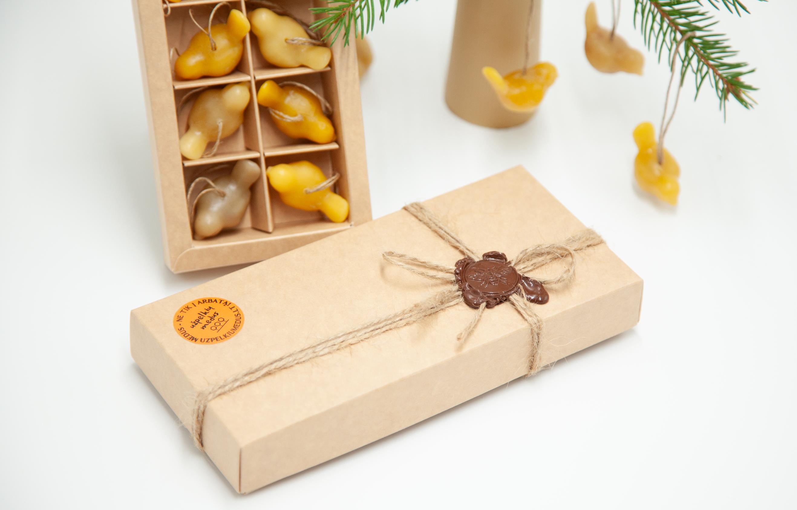 Bičių vaško žaisliukų „Nykštukas“ rinkinys