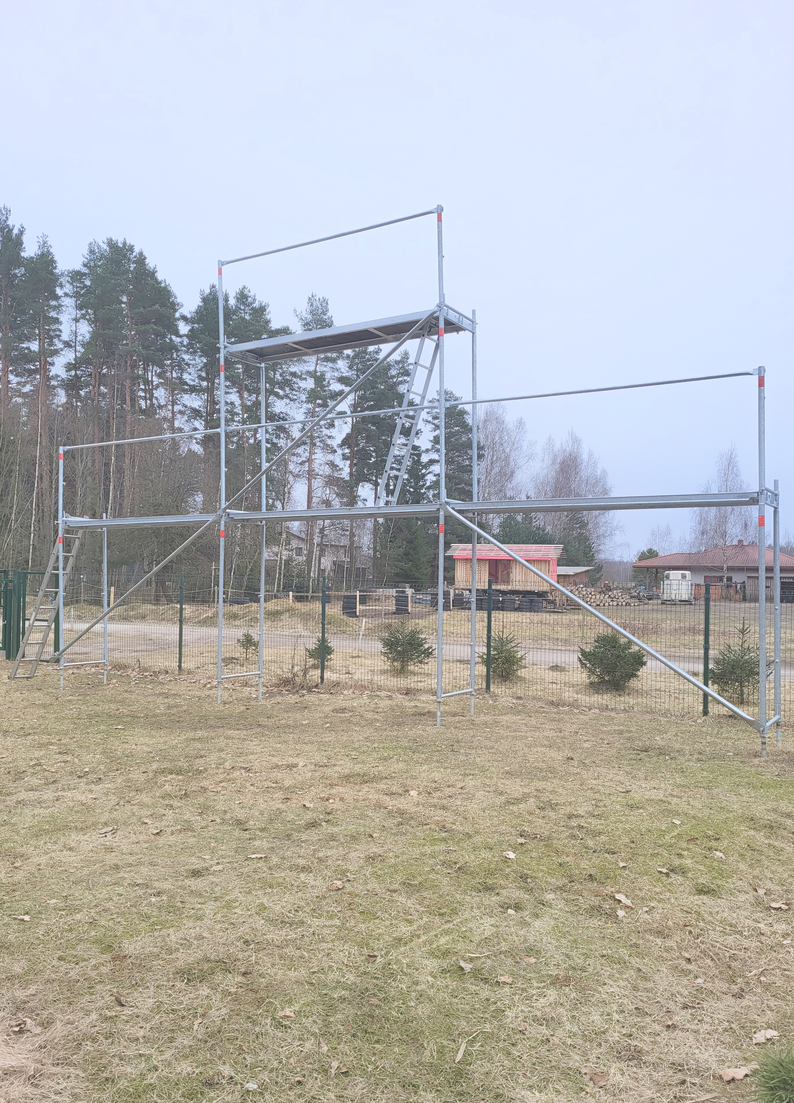 Tērauda sastaņu tornis 9x4.7m