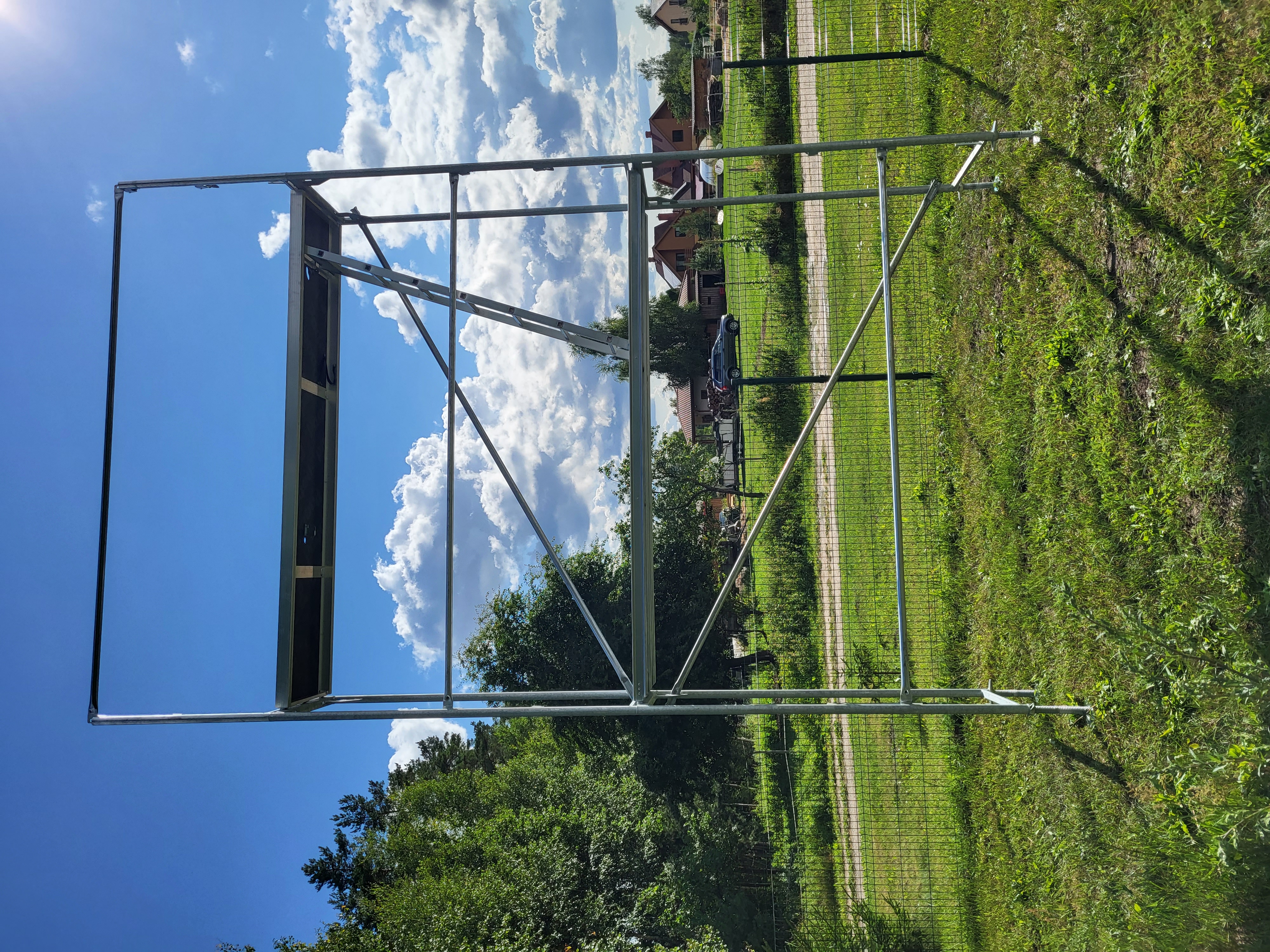 Tērauda sastatņu tornis 3x 4.8