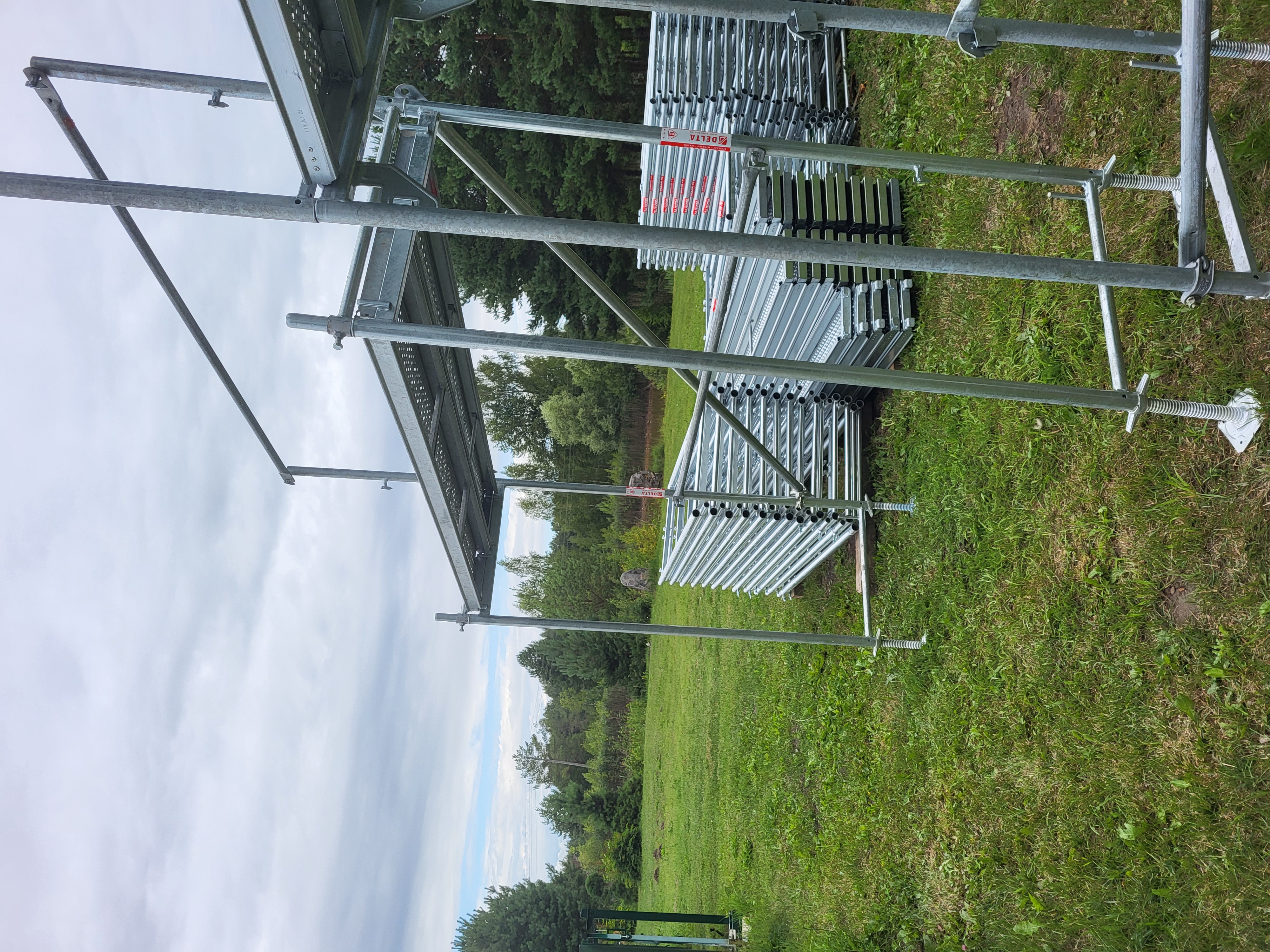Tērauda sastatņu tornis 3x 2.8m