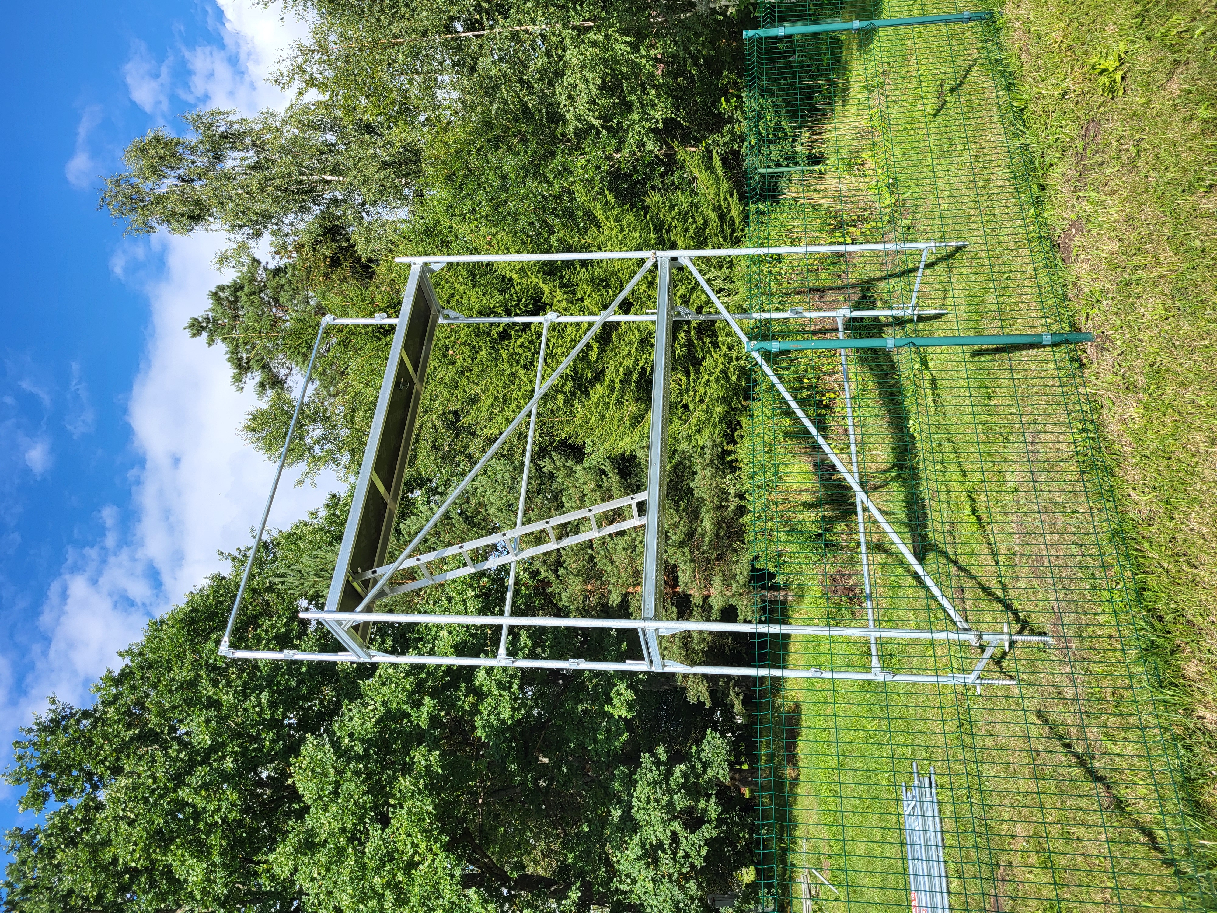 Tērauda sastatņu tornis 3x 4.8