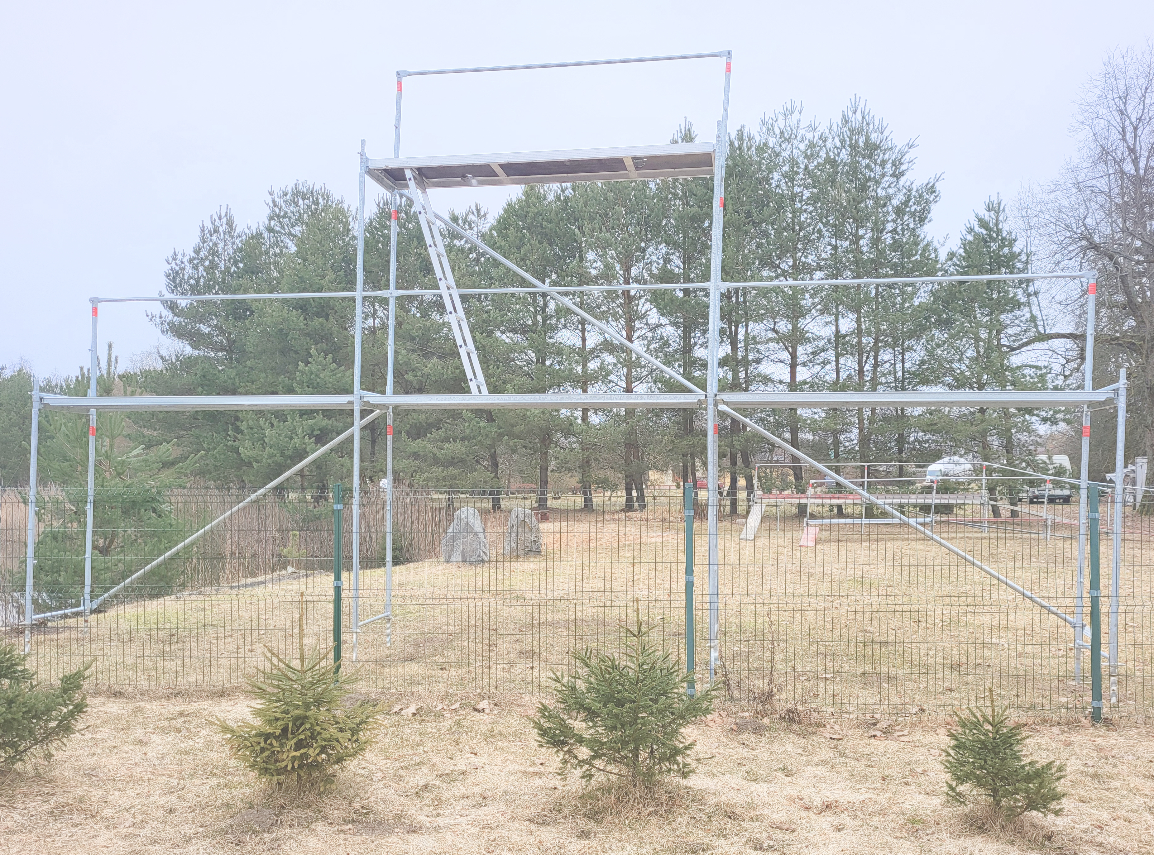 Tērauda sastaņu tornis 9x4.7m