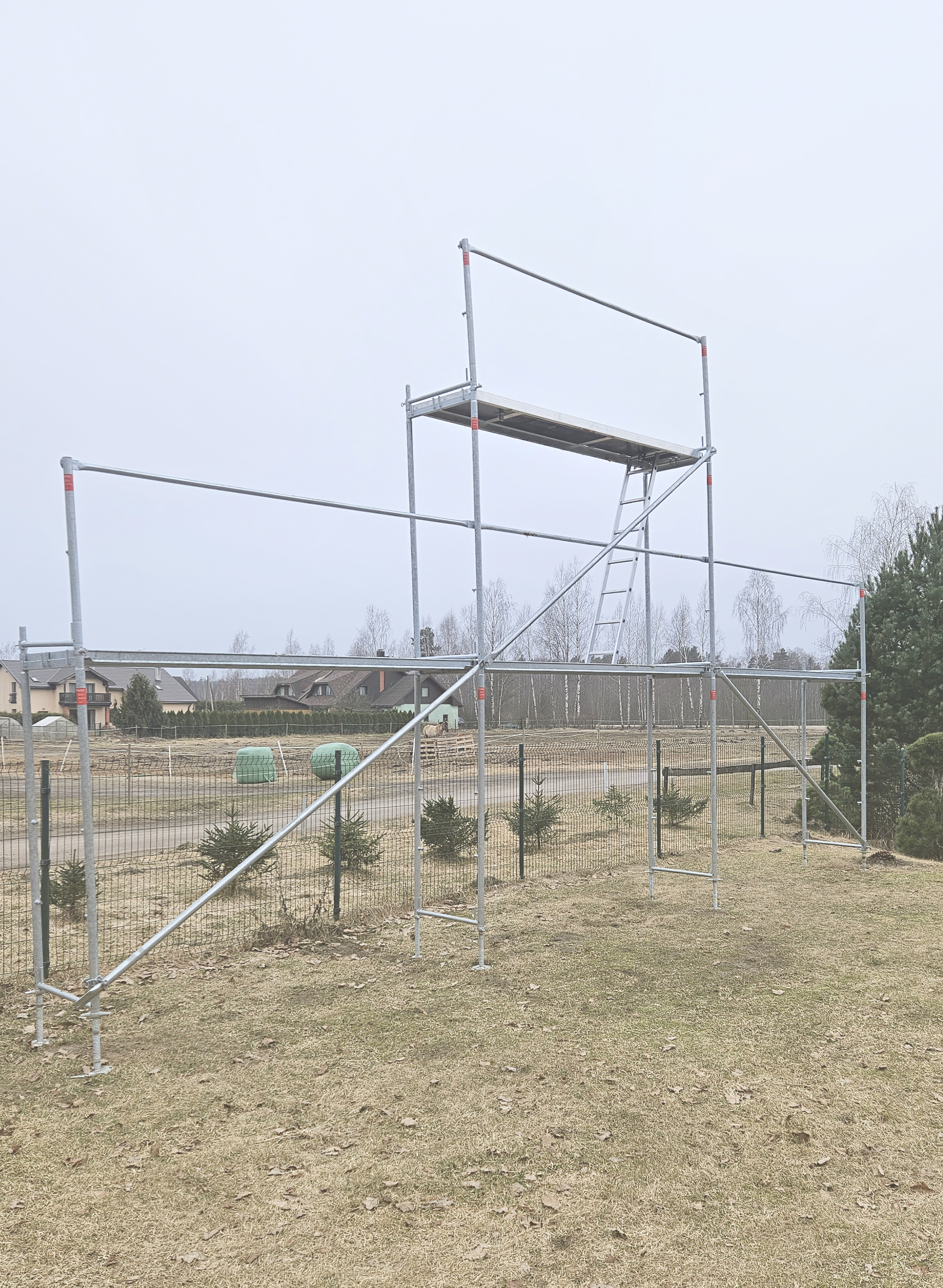 Tērauda sastaņu tornis 9x4.7m