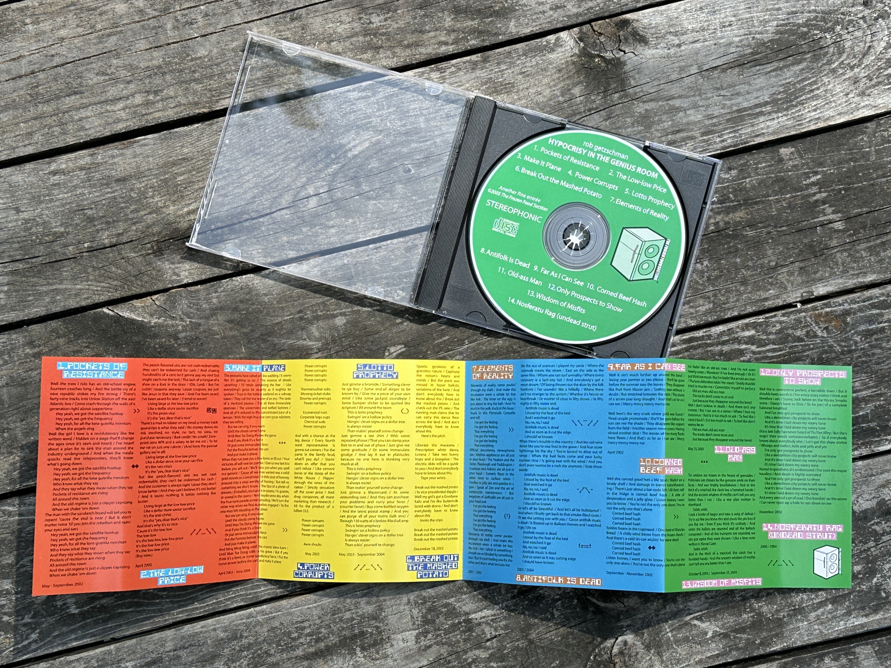 Hypocrisy In the Genius Room - Compact Disc