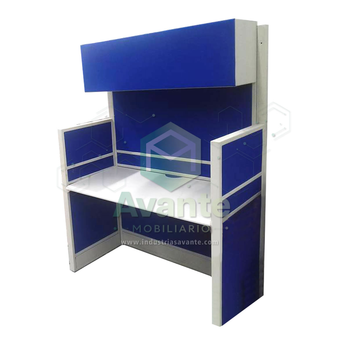 Modulo con Mampara Alta y Gabinete Colgante Mod. TRS-724