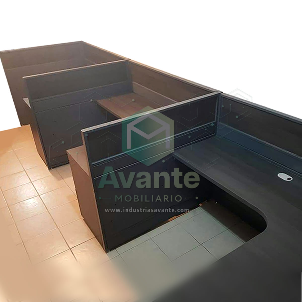 Estación de Trabajo Mod. Roble Tbk-004 – Precio por lugar