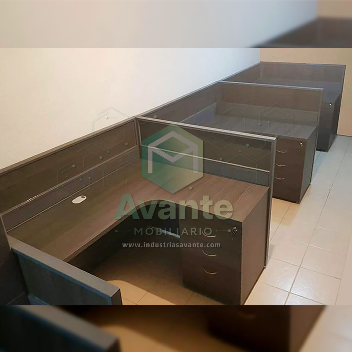Estación de Trabajo Mod. Roble Tbk-004 – Precio por lugar