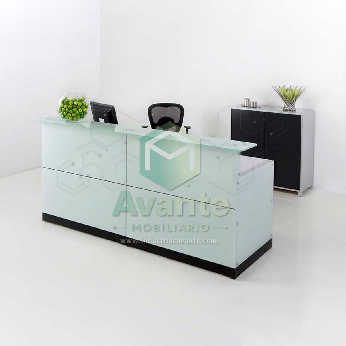 Recepción Recta Basic-Glass