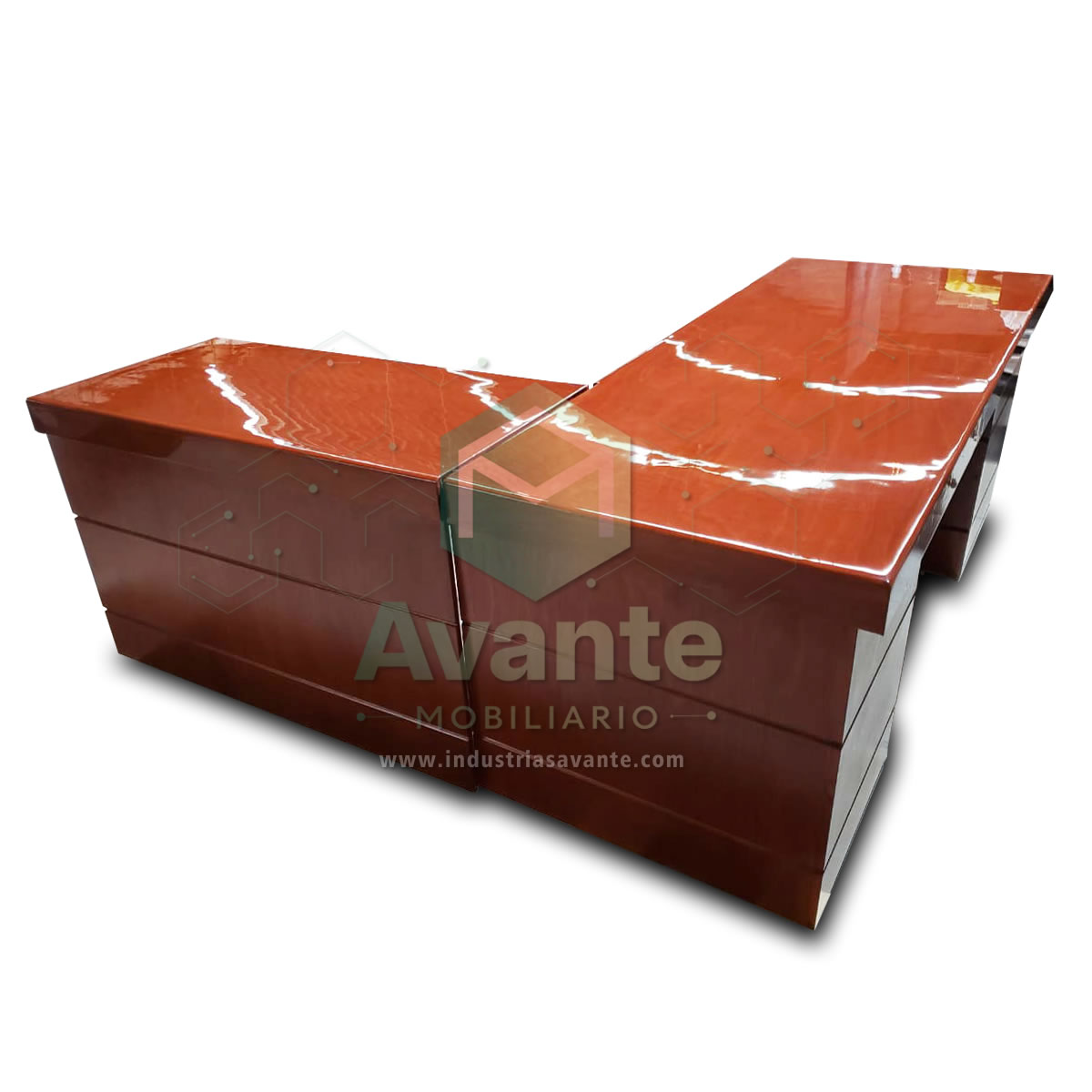 Escritorio en L