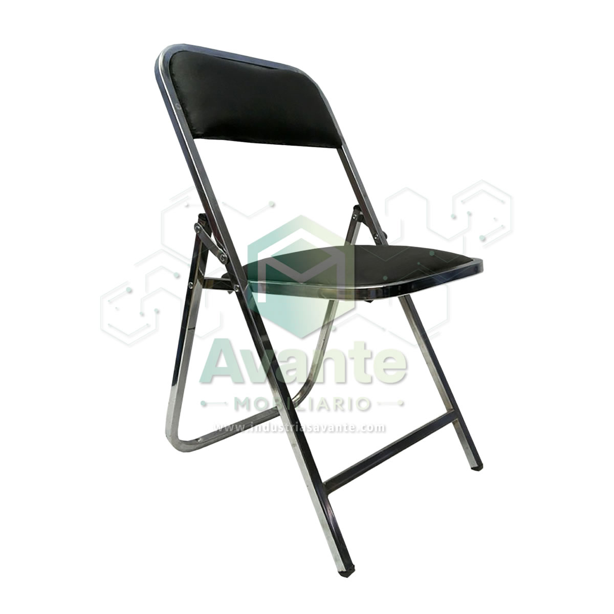 Silla plegable acojinada
