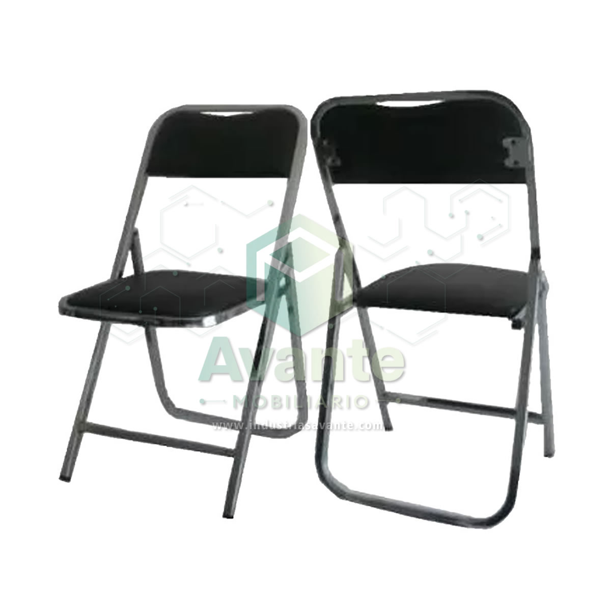 Silla plegable acojinada