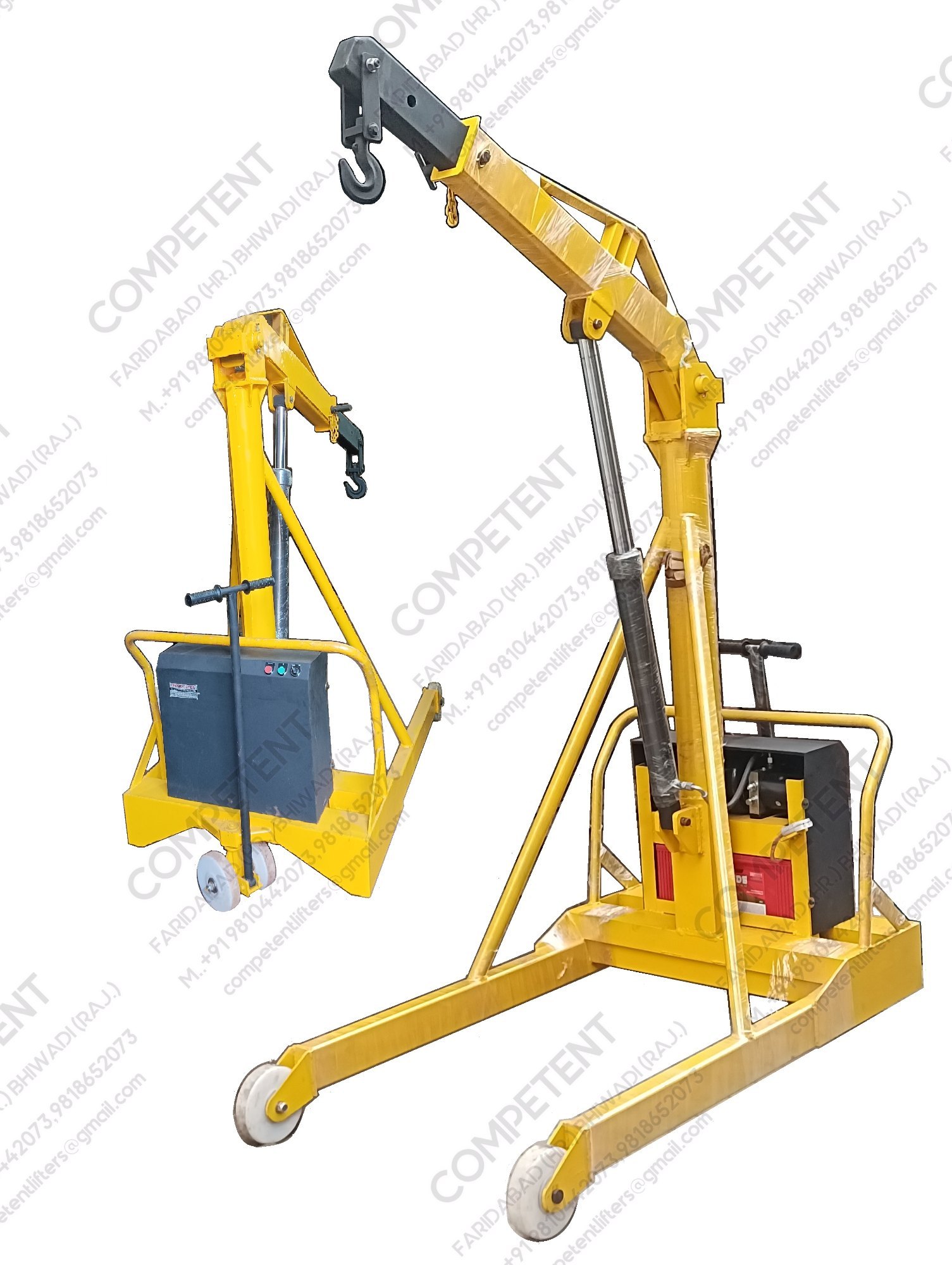 Semi Electric Floor Crane