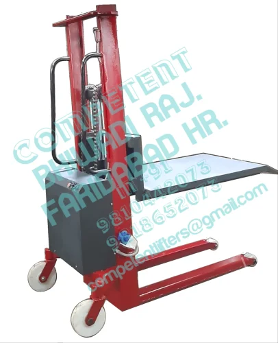 Semi Electric Hydraulic Pallet Stacker