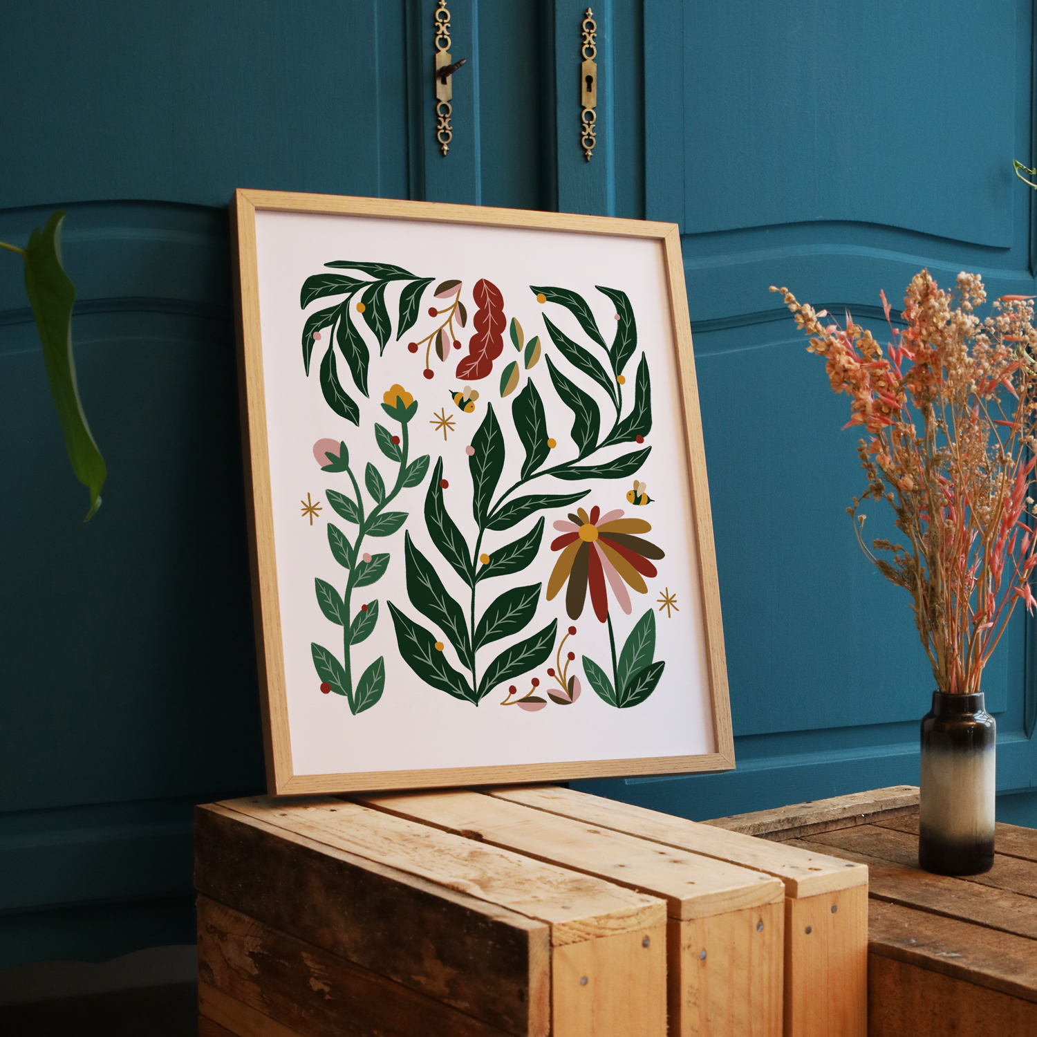 The flower and the bee