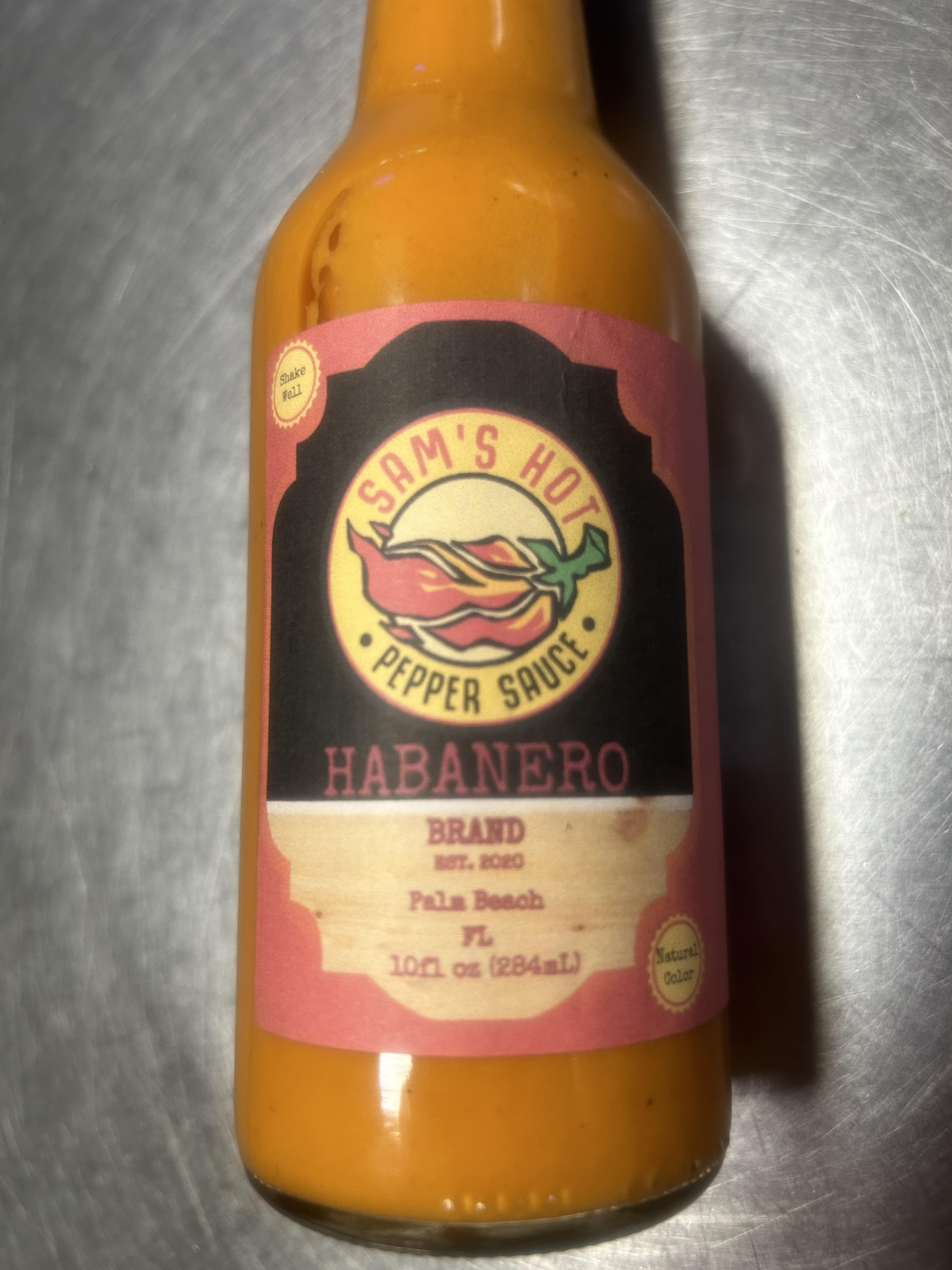 Sam's Hot Pepper Sauce Original Habanero 10oz