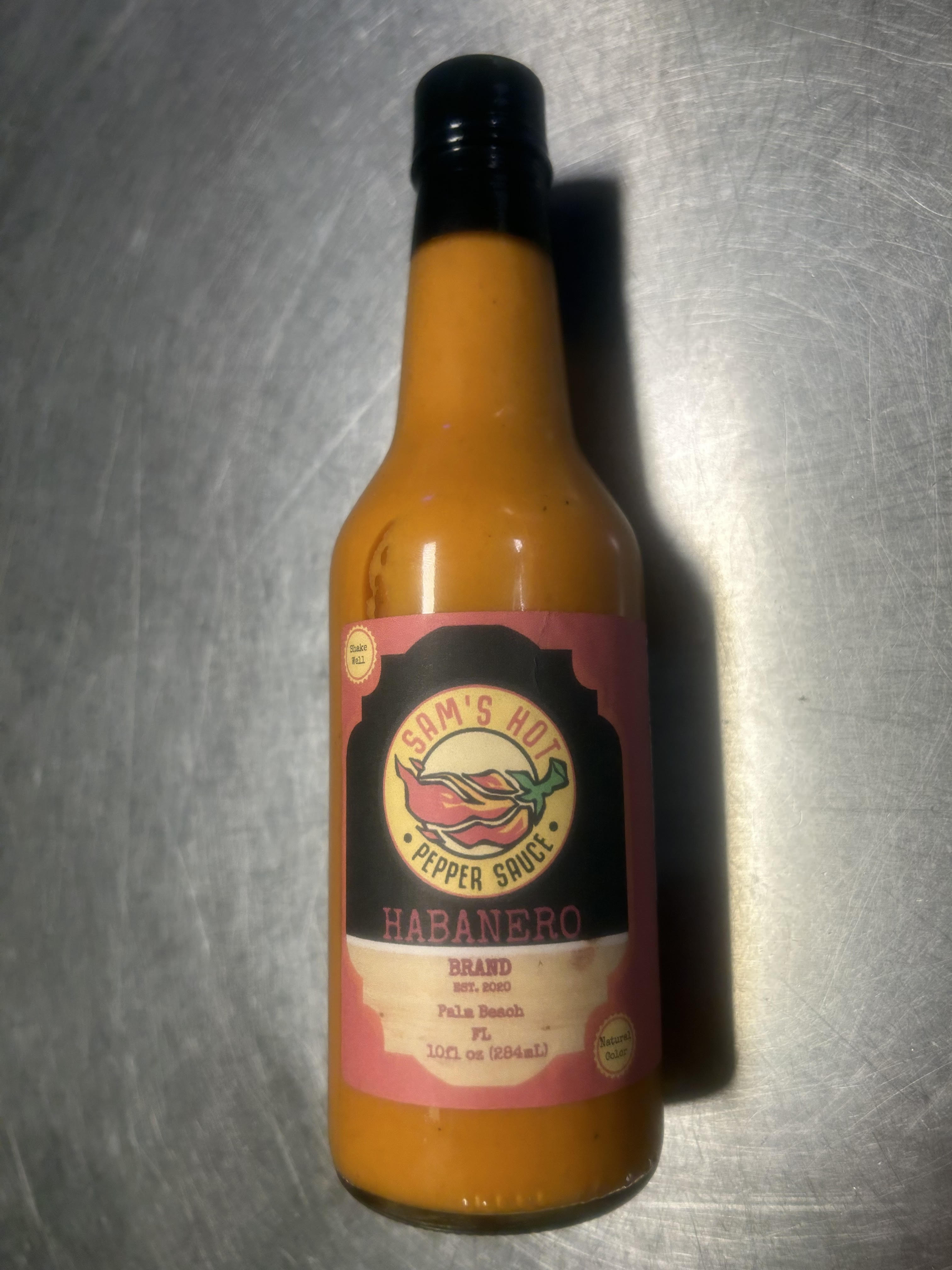 Sam's Hot Pepper Sauce Original Habanero 10oz