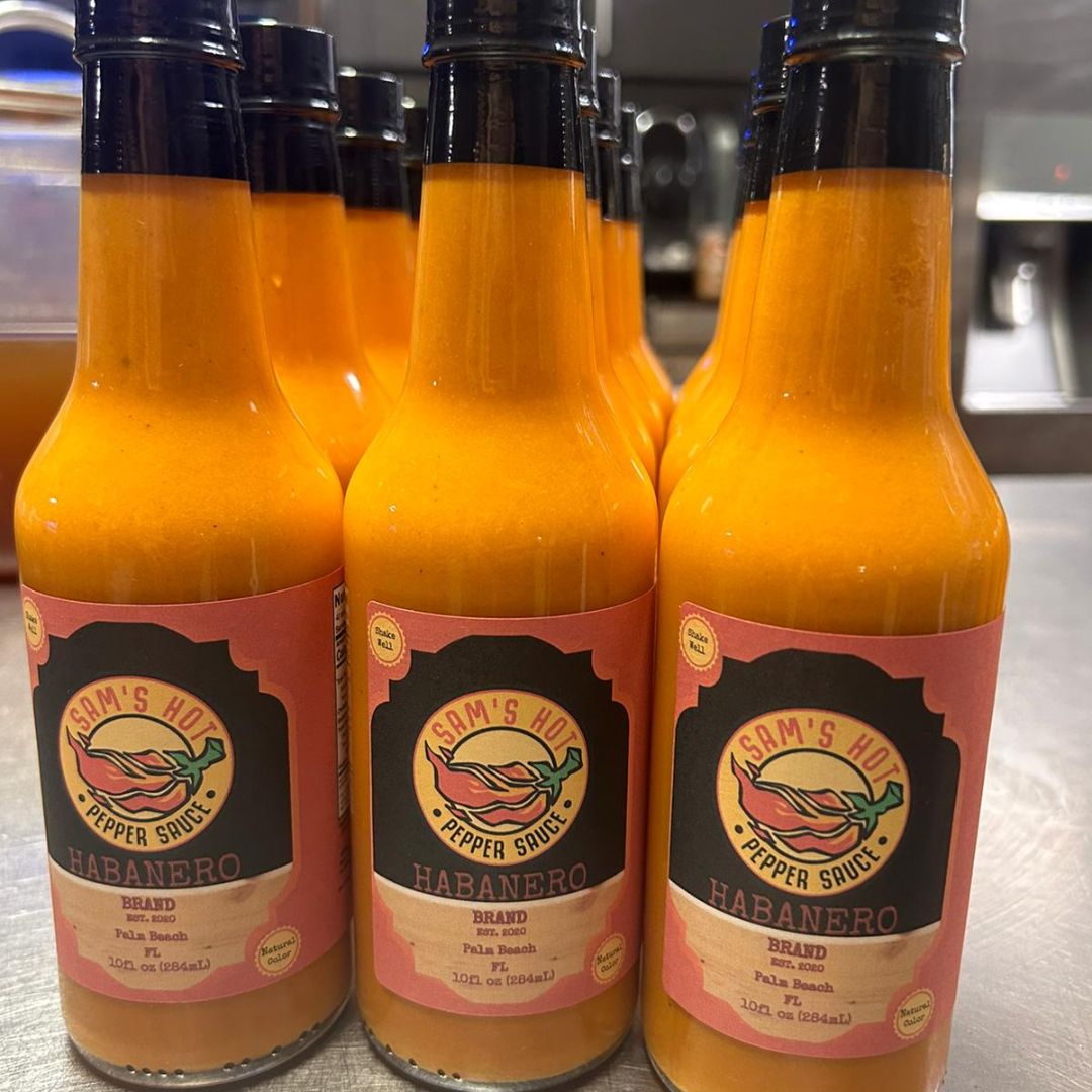 Sam's Hot Pepper Sauce Original Habanero 10oz