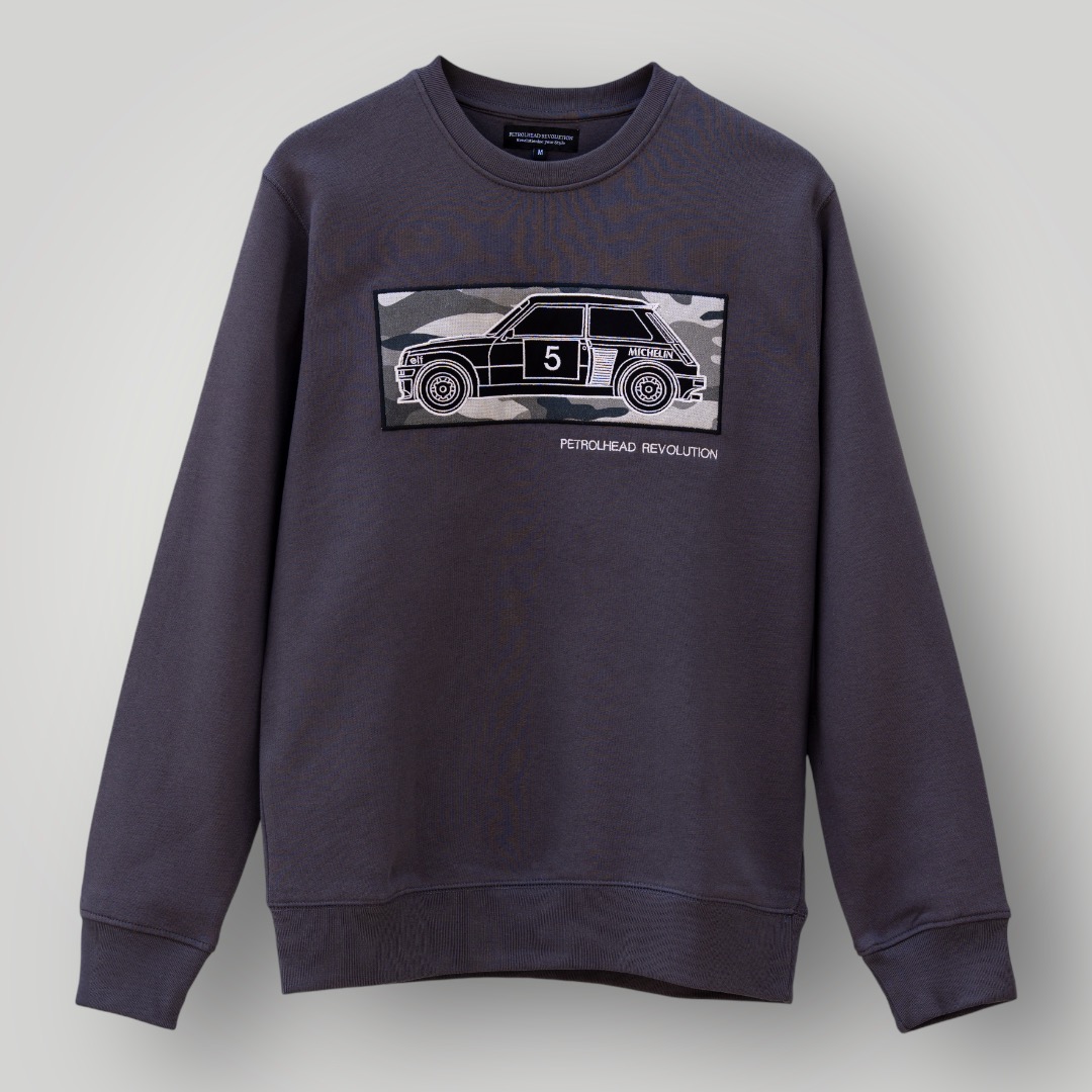 Renault 5 turbo (gris-camuflaje)