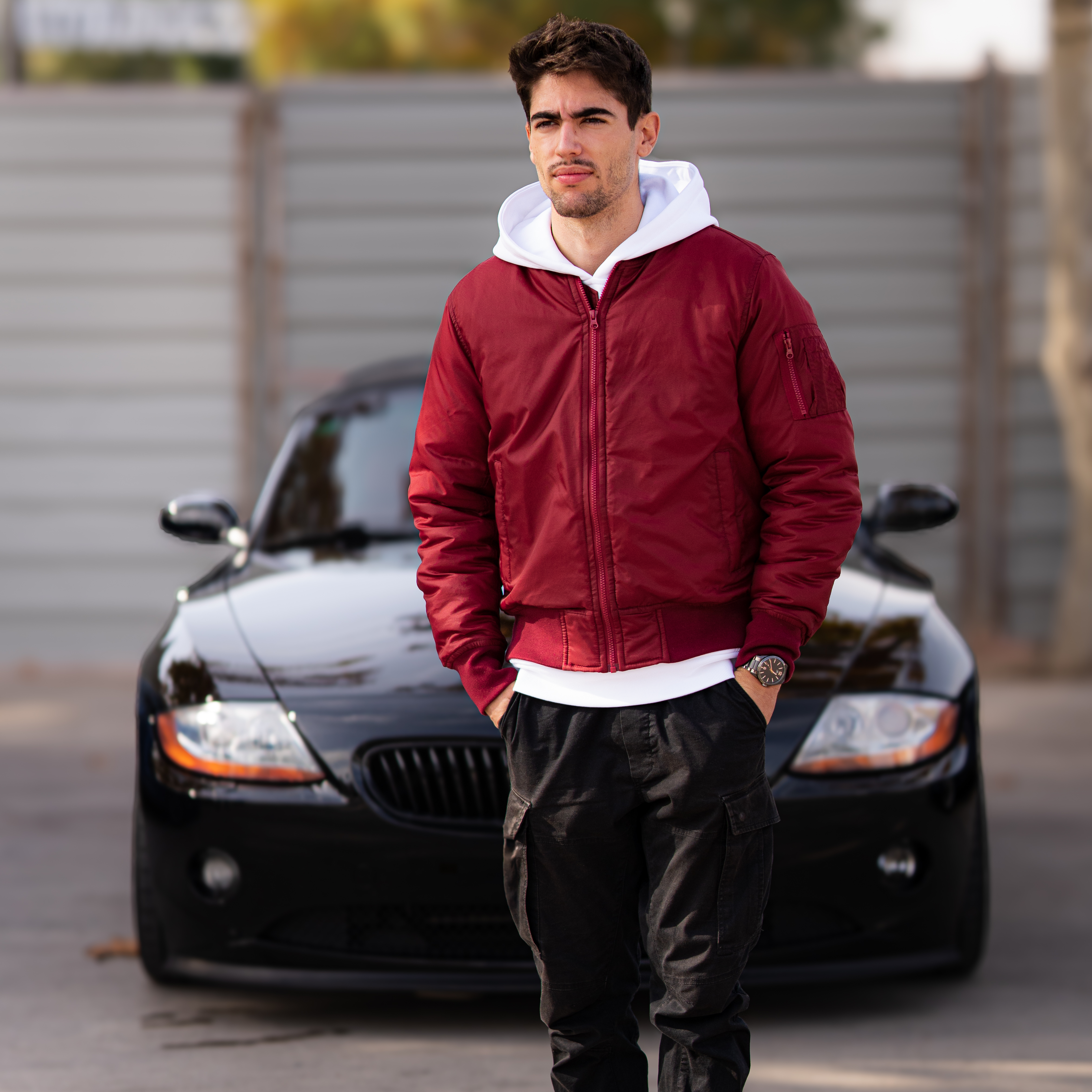 Bomber bordado Petrolhead (Varios colores)