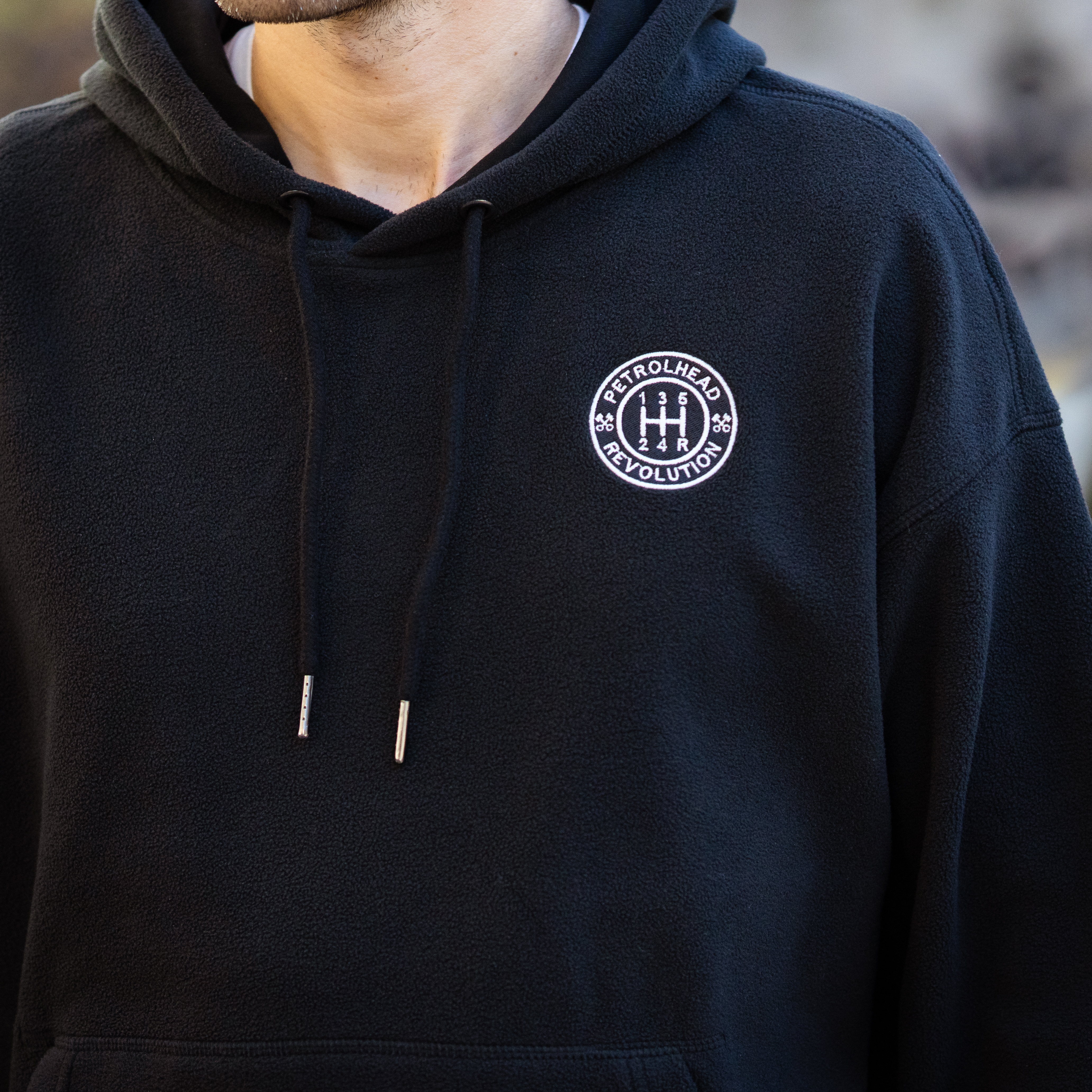 Sudadera polar oversize