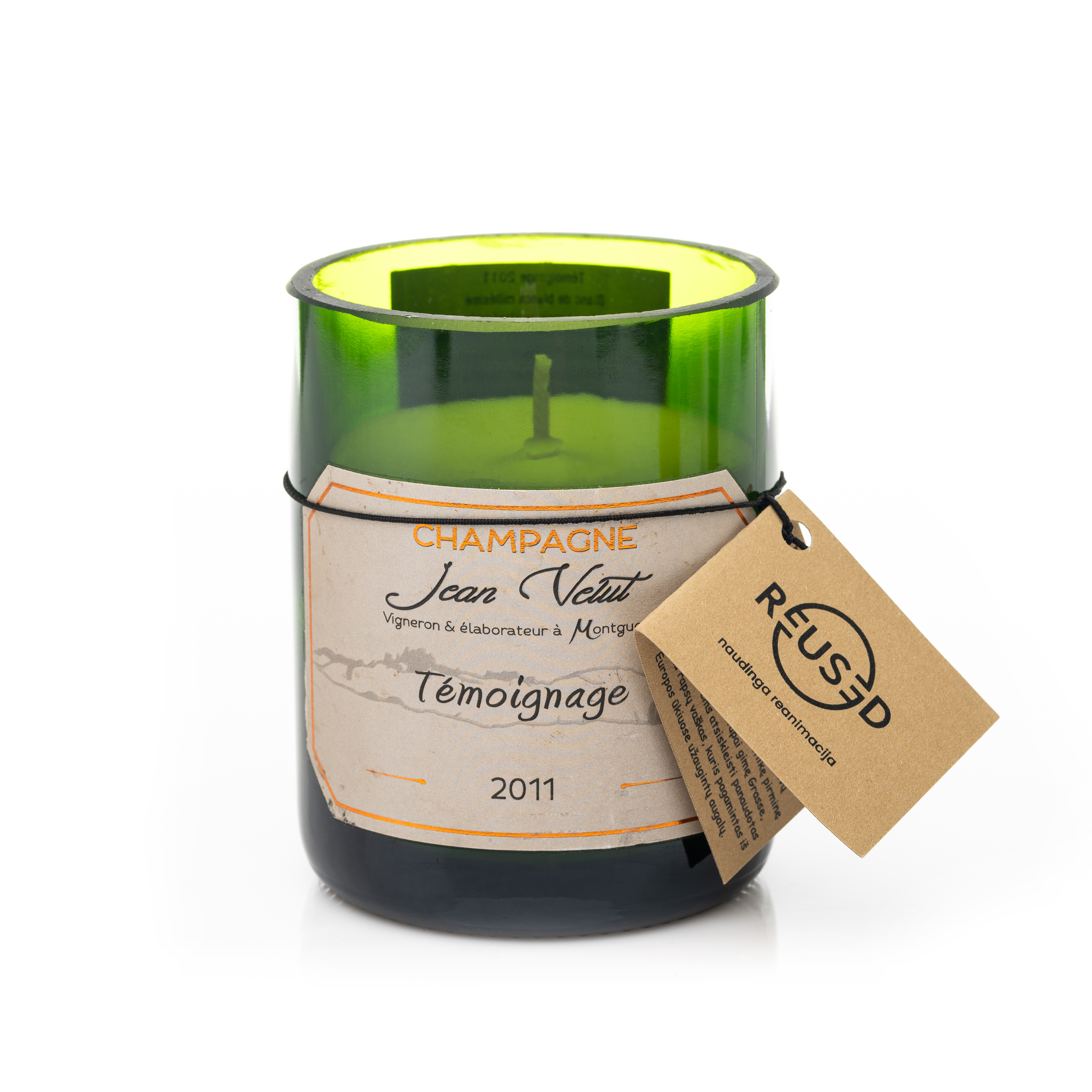 PAPILDYMAS REUSED standartinė žvakė 