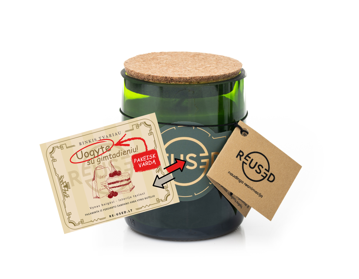 REUSED paštas - GIMTADIENIO ŽVAKĖ