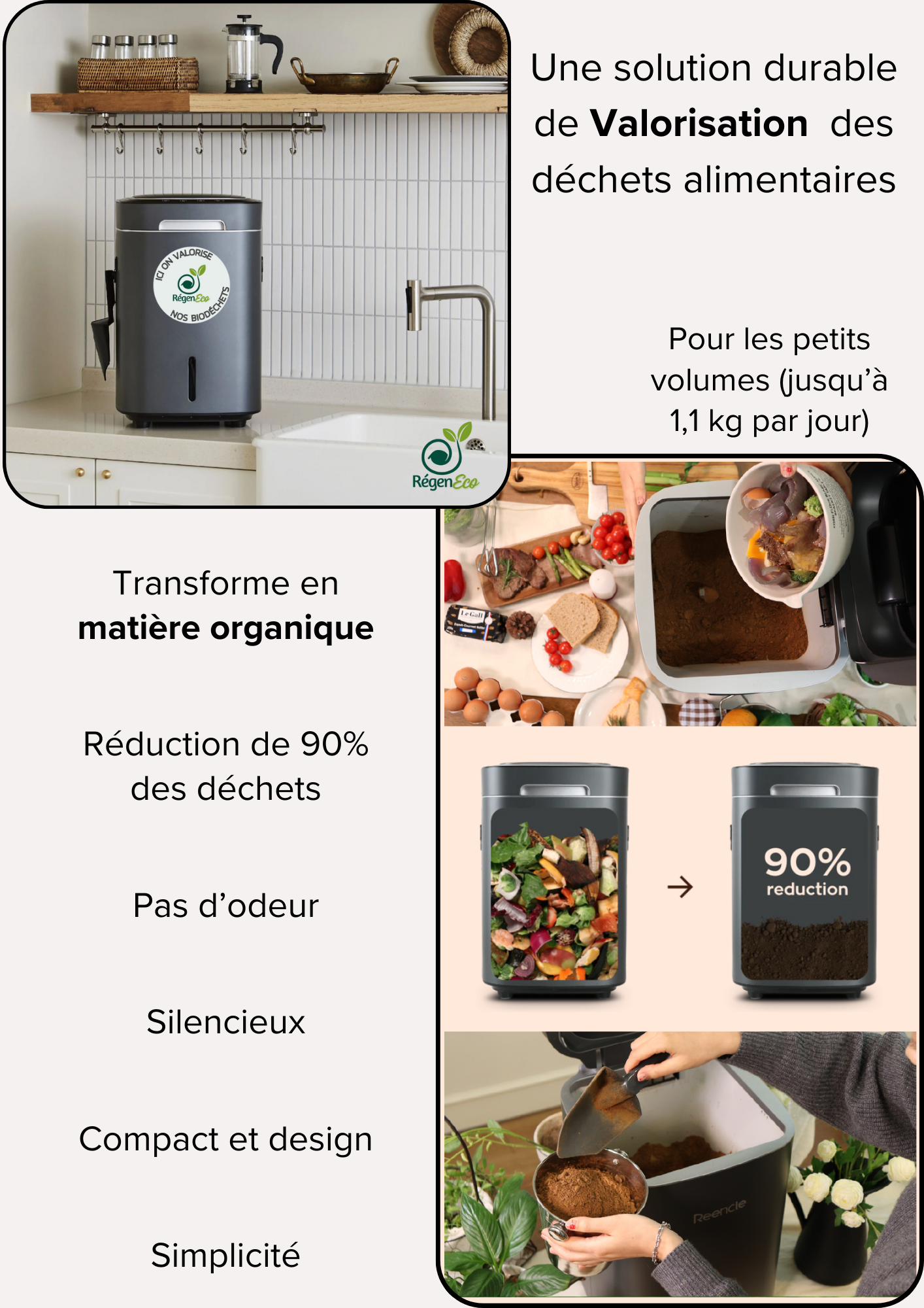 Composteur domestique - Valorisation des déchets alimentaires dans votre cuisine