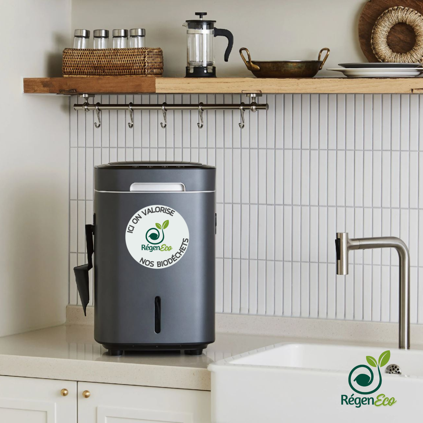 Composteur domestique - Valorisation des déchets alimentaires dans votre cuisine