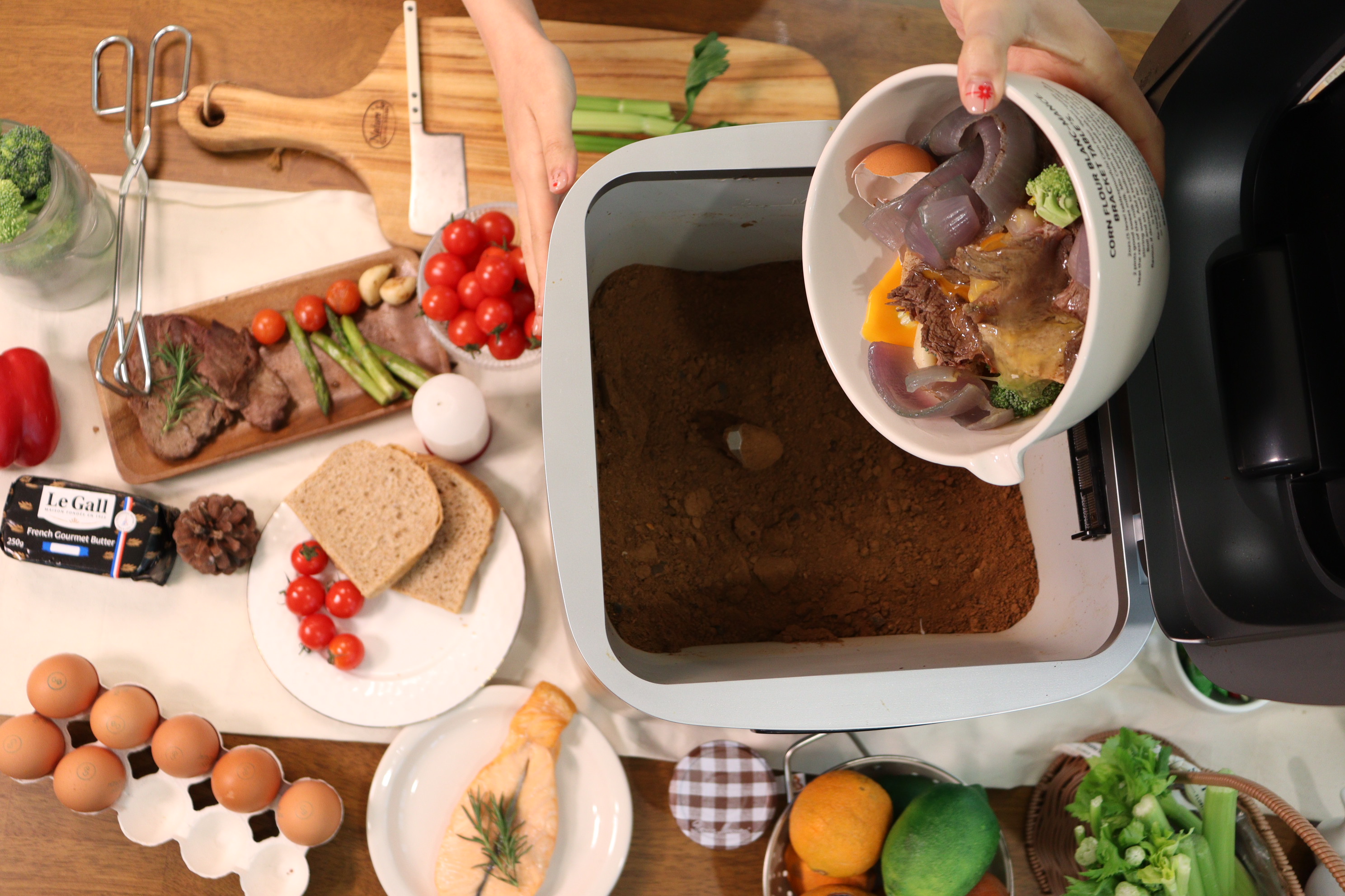 Composteur domestique - Valorisation des déchets alimentaires dans votre cuisine