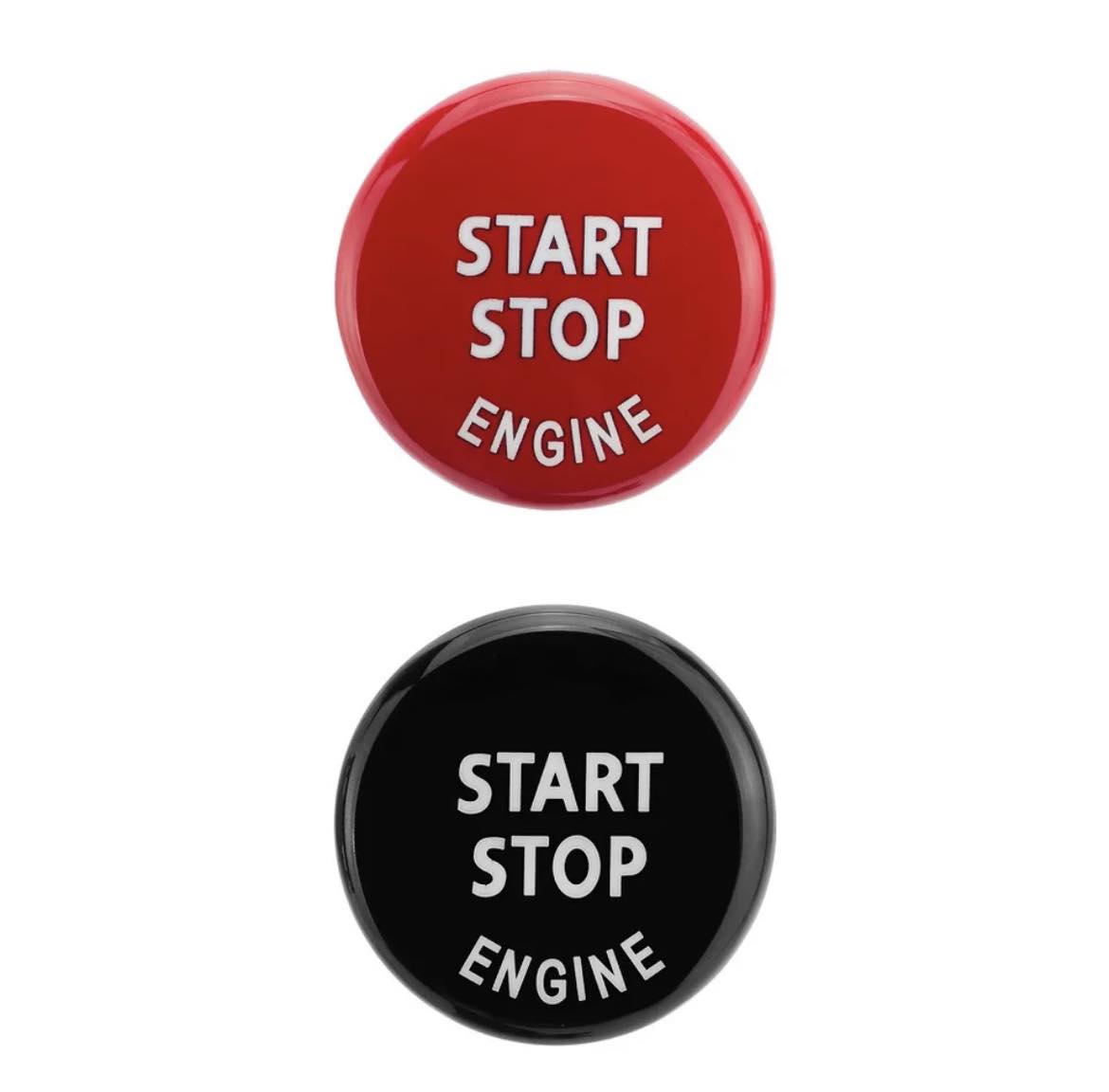 BMW E-serijos Start-Stop mygtukas (juodas)