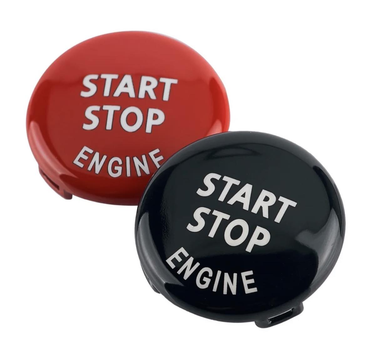 BMW E-serijos Start-Stop mygtukas (raudonas)