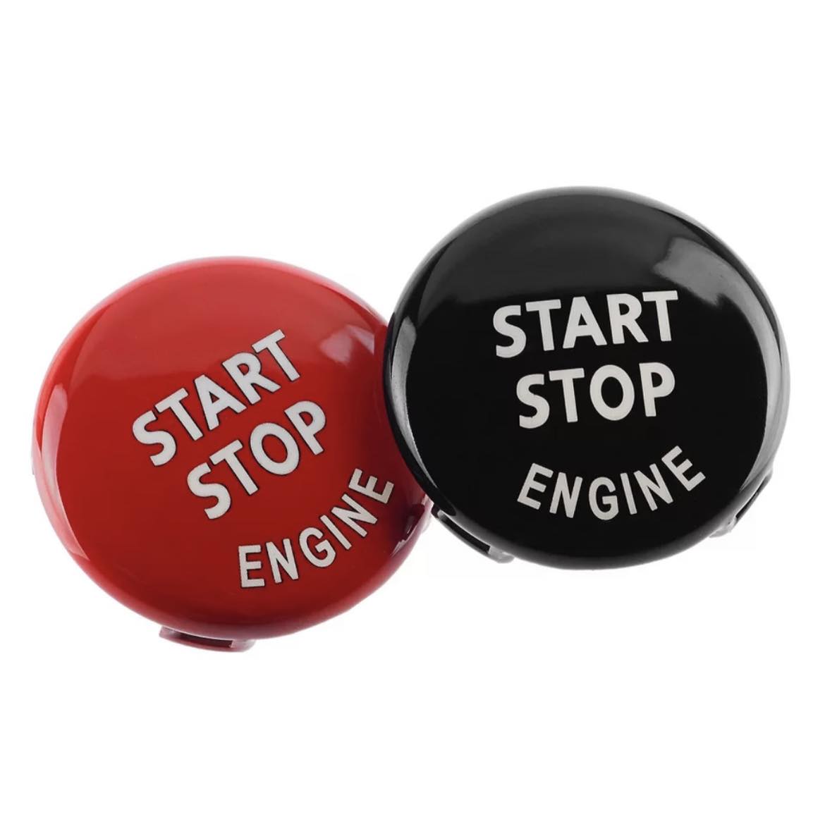 BMW E-serijos Start-Stop mygtukas (raudonas)