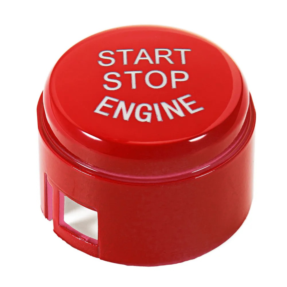 BMW F / G - serijos Start-Stop mygtukas be OFF (raudonas)