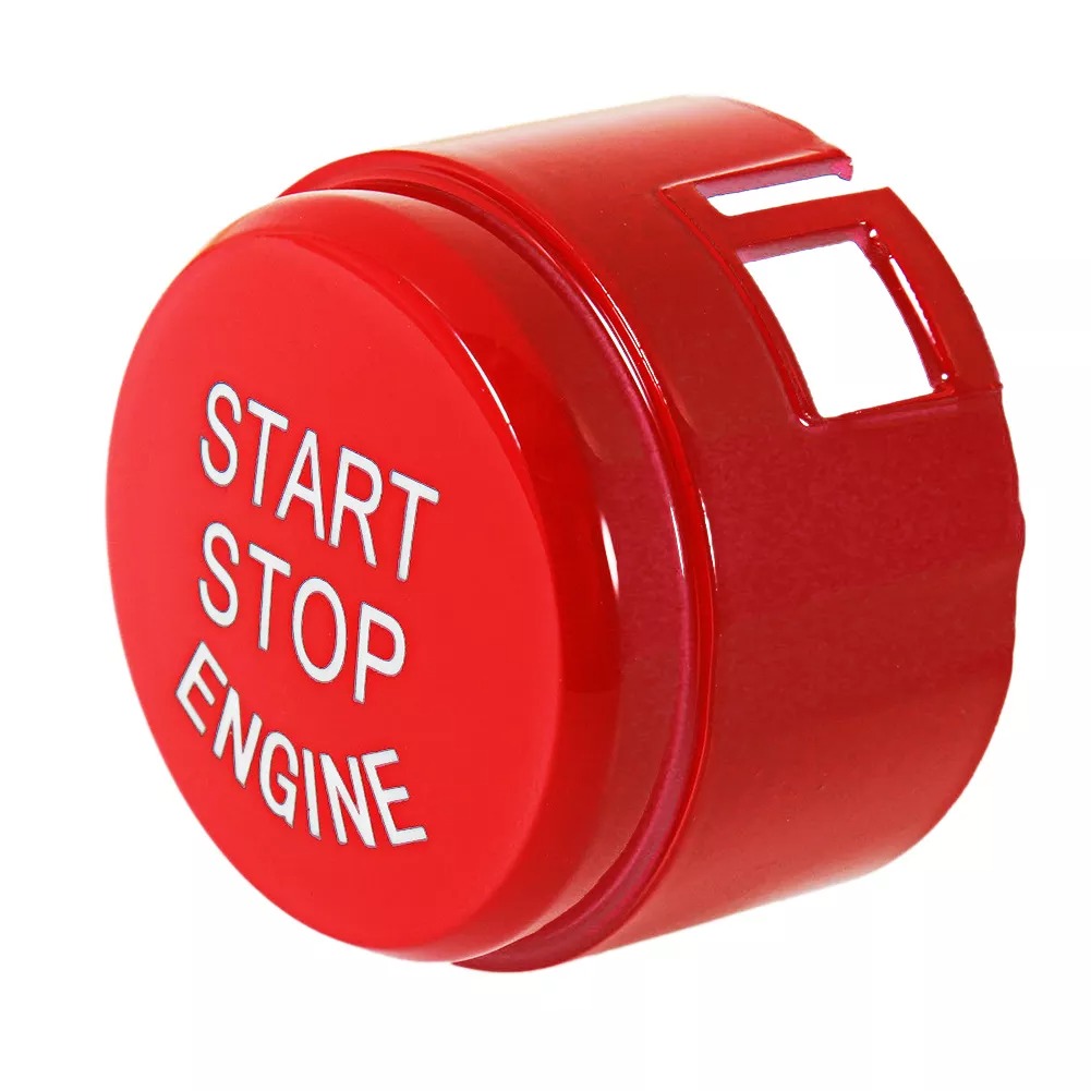 BMW F / G - serijos Start-Stop mygtukas be OFF (raudonas)