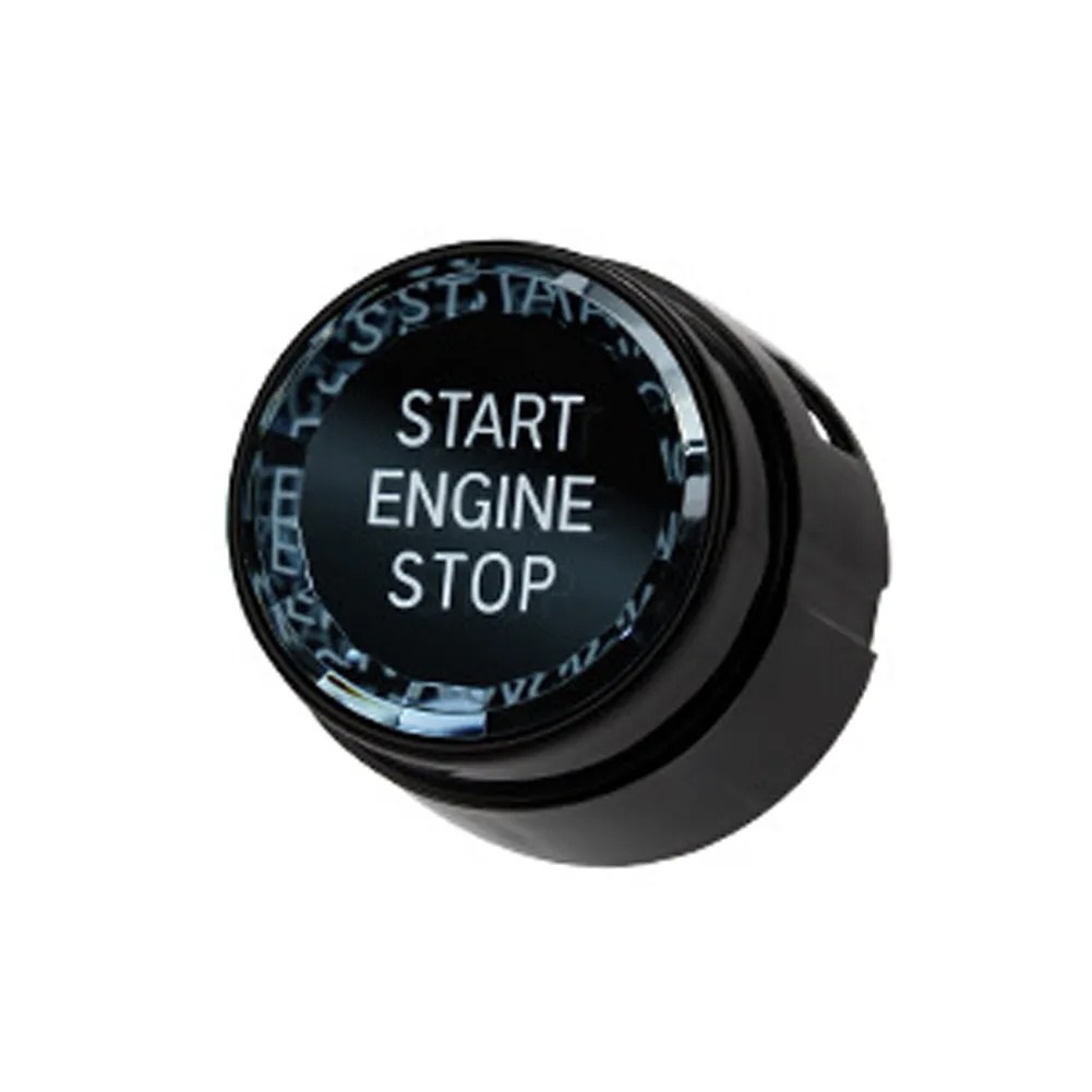 BMW F / G - serijos Start-Stop kristalinis mygtukas be OFF (juodas)